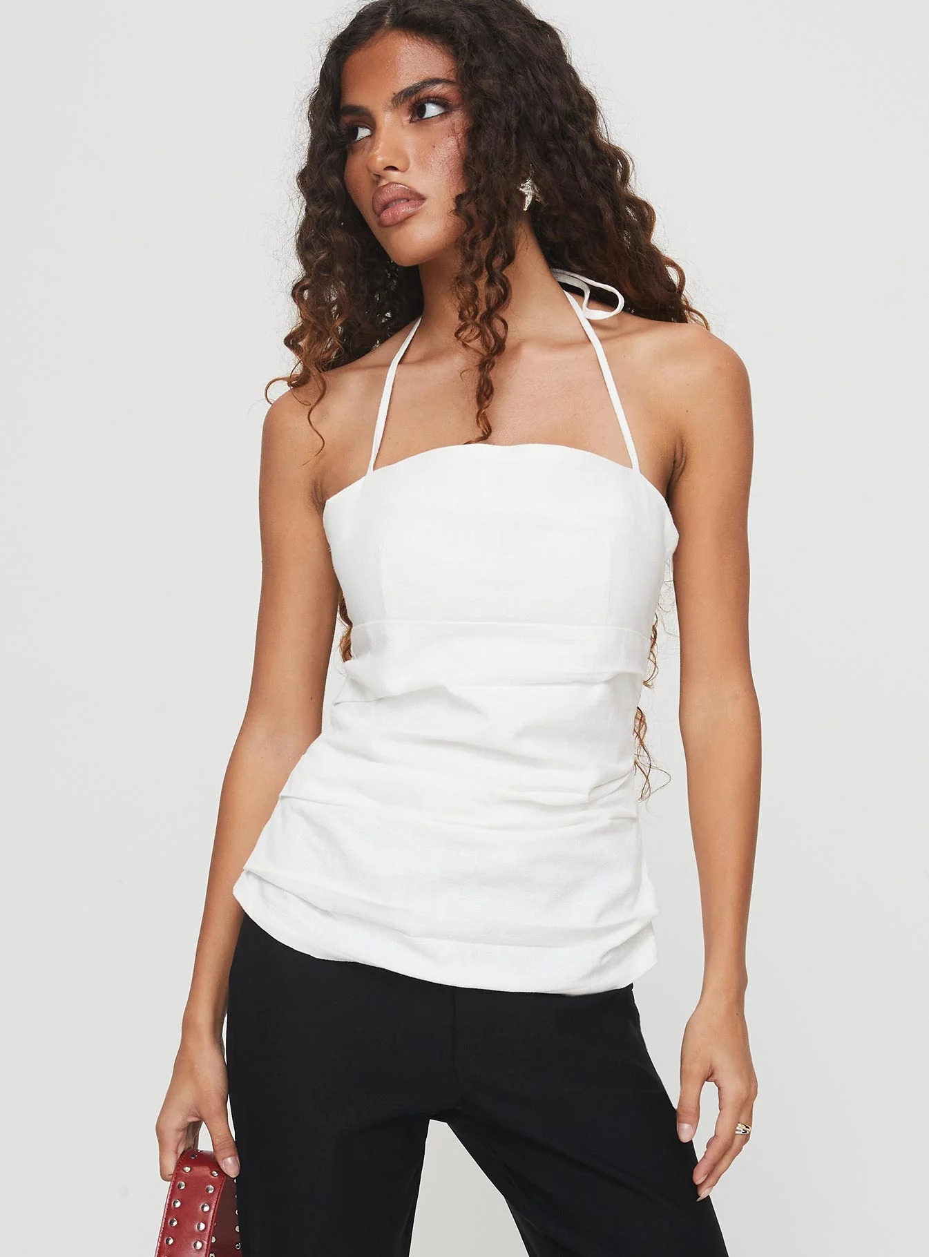 1999 Halter Top Ivory - Image 2