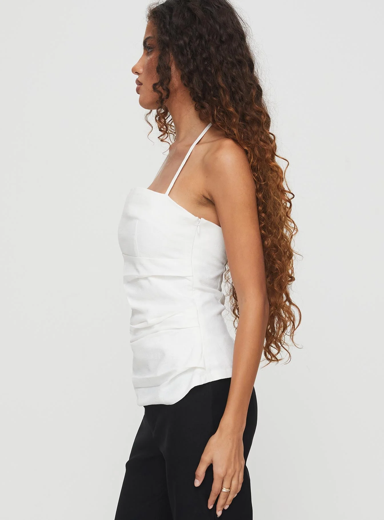 1999 Halter Top Ivory - Image 4