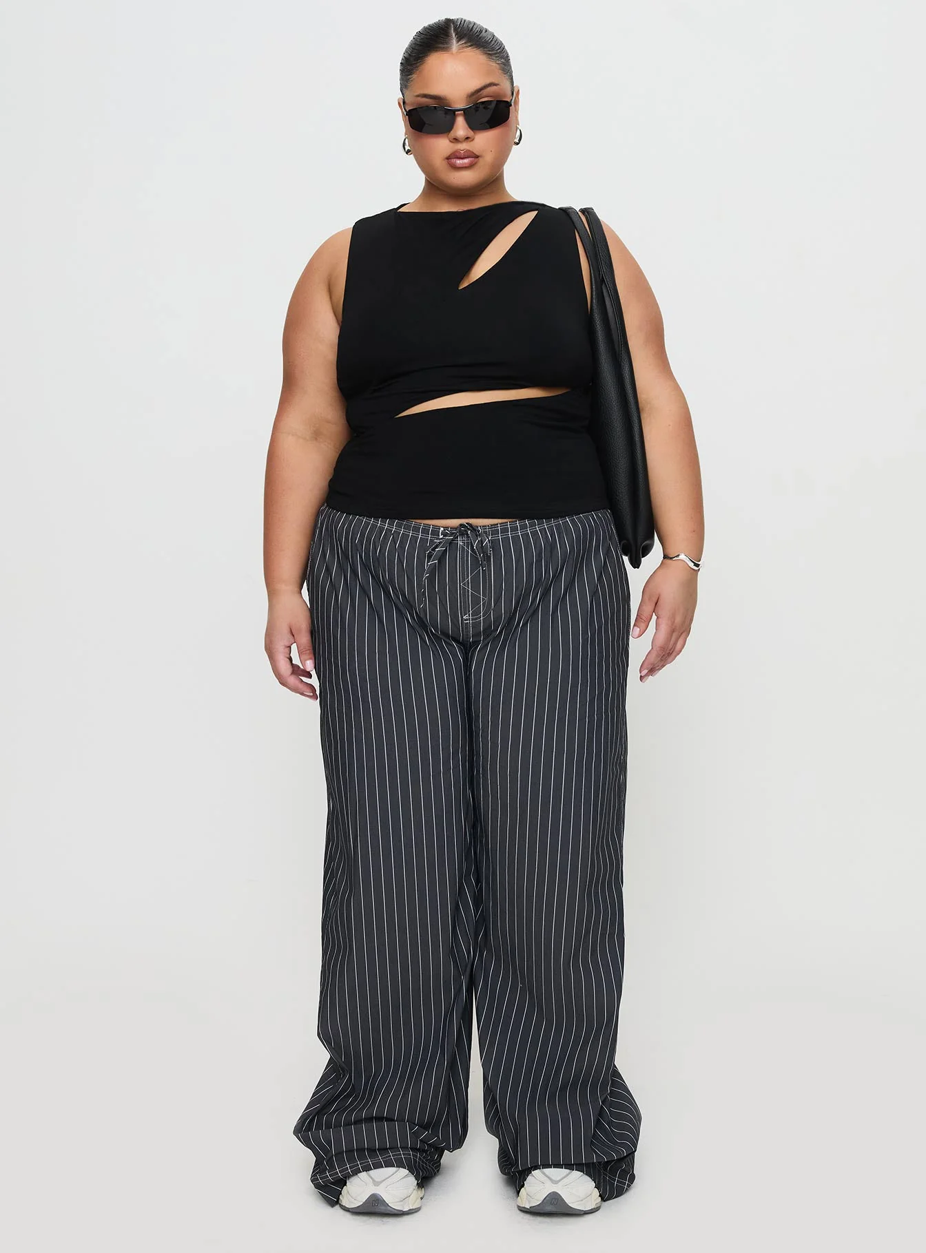 Ablaze Cut Out Top Black - Image 13