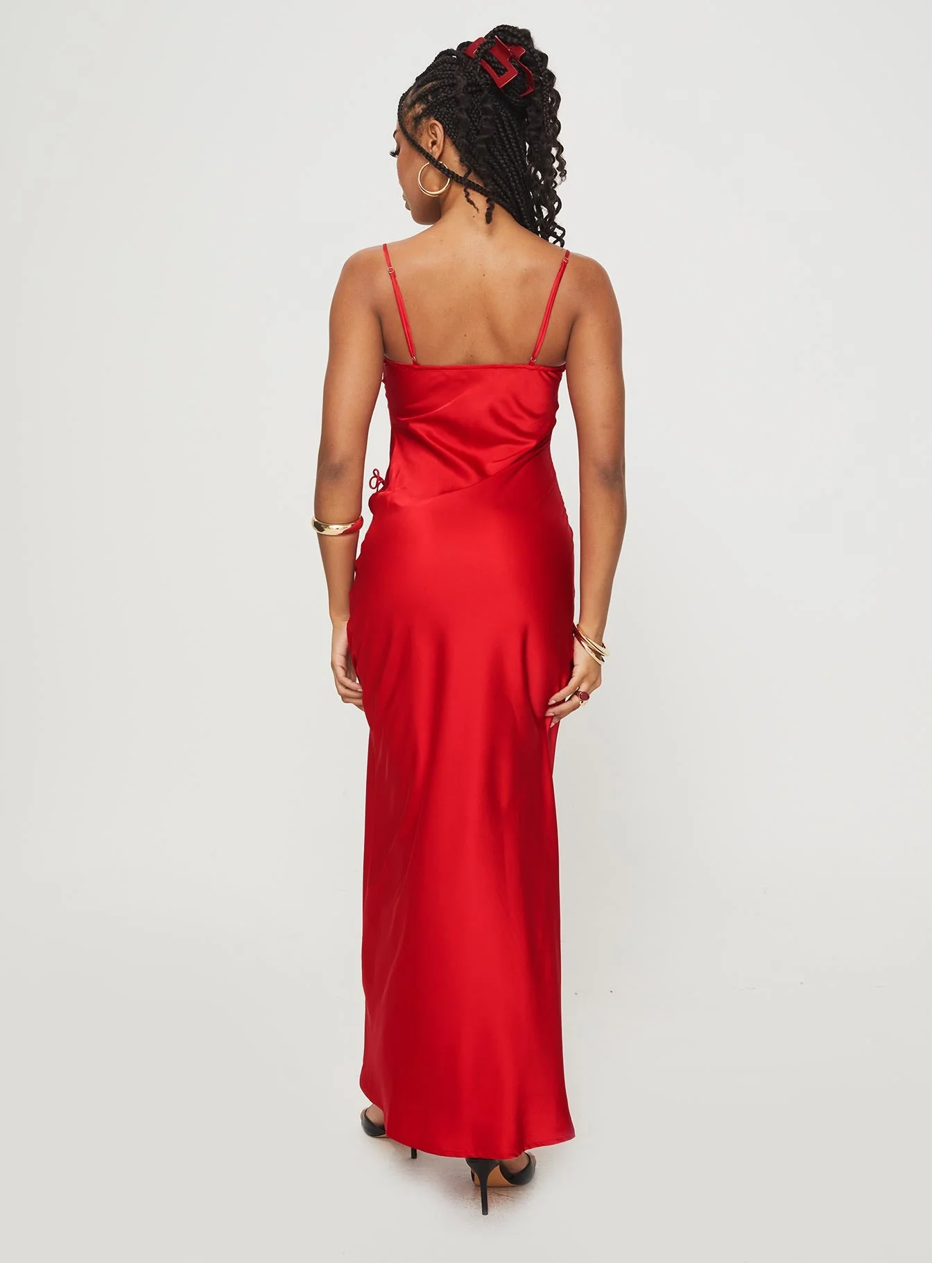 About A Girl Maxi Dress Red - Image 5