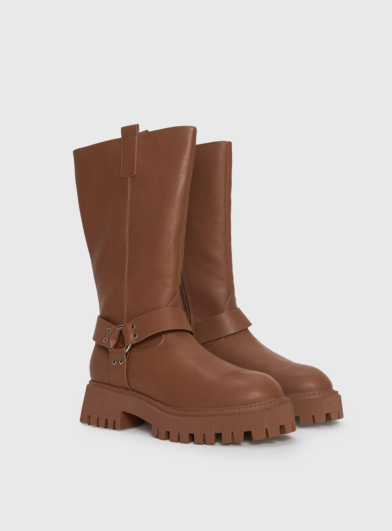 Achillies Riding Boots Brown - Image 2