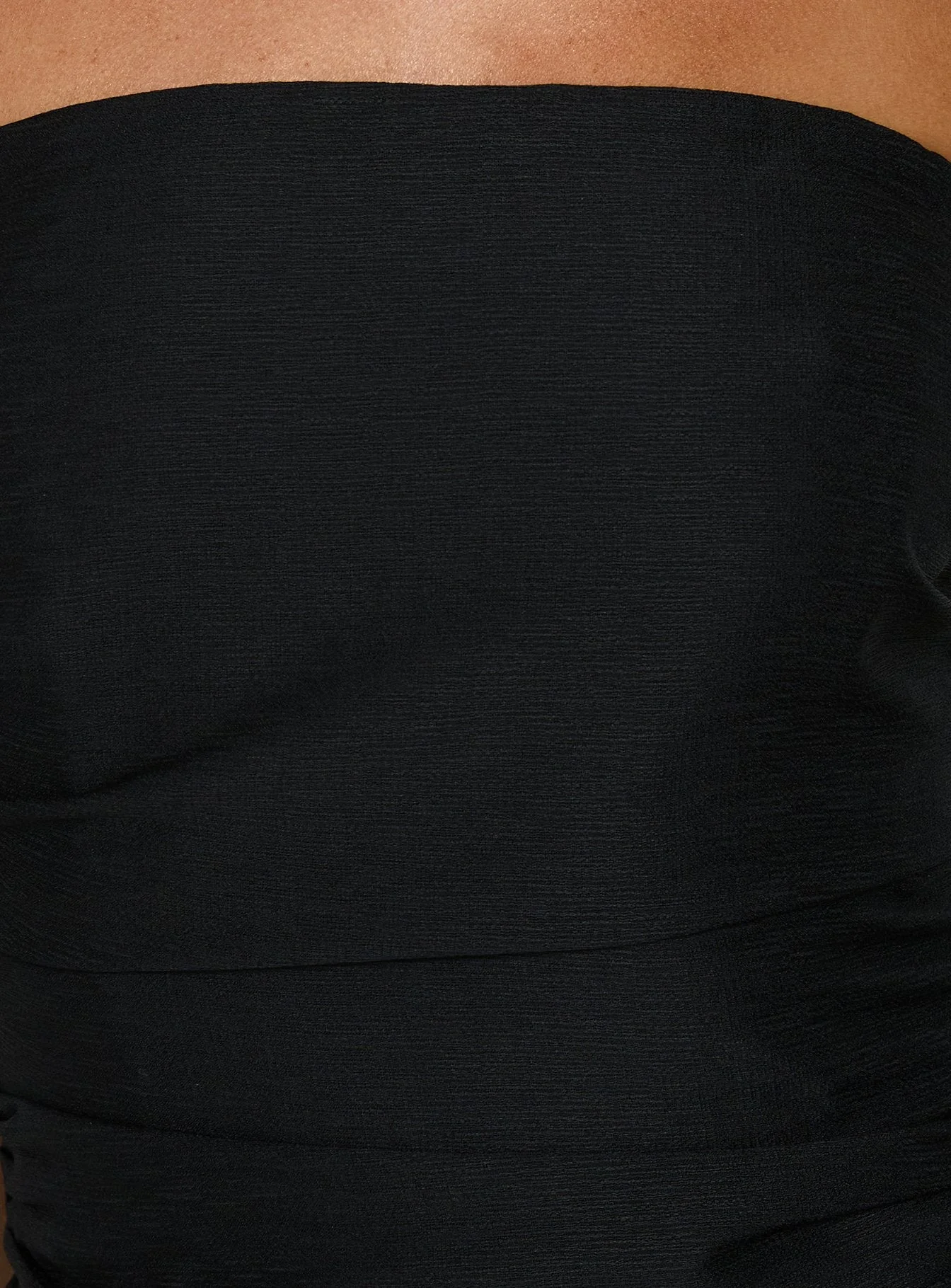 Adessa Strapless Maxi Dress Black - Image 6