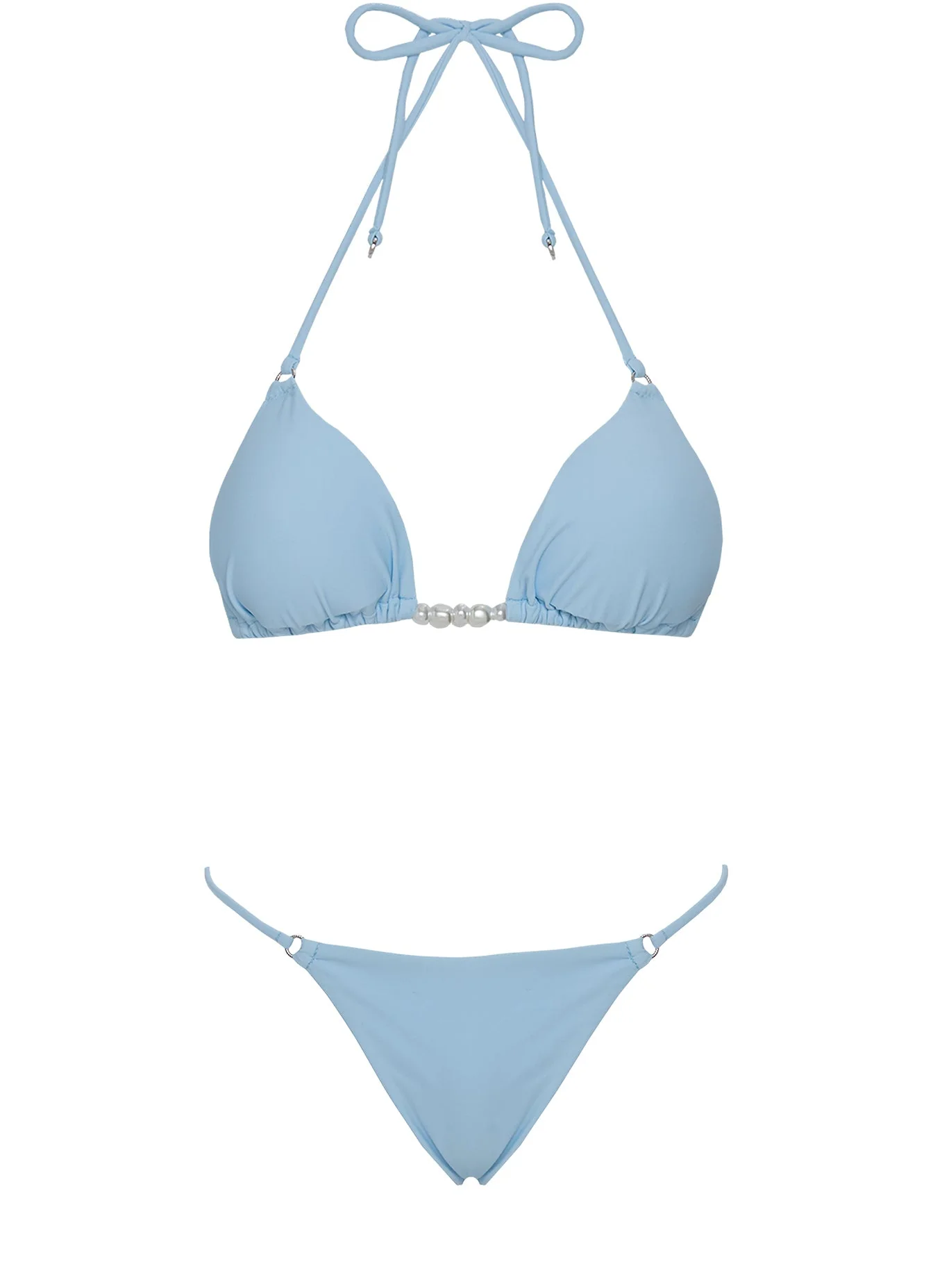 Adrah Cheeky Bikini Bottoms Blue - Image 5