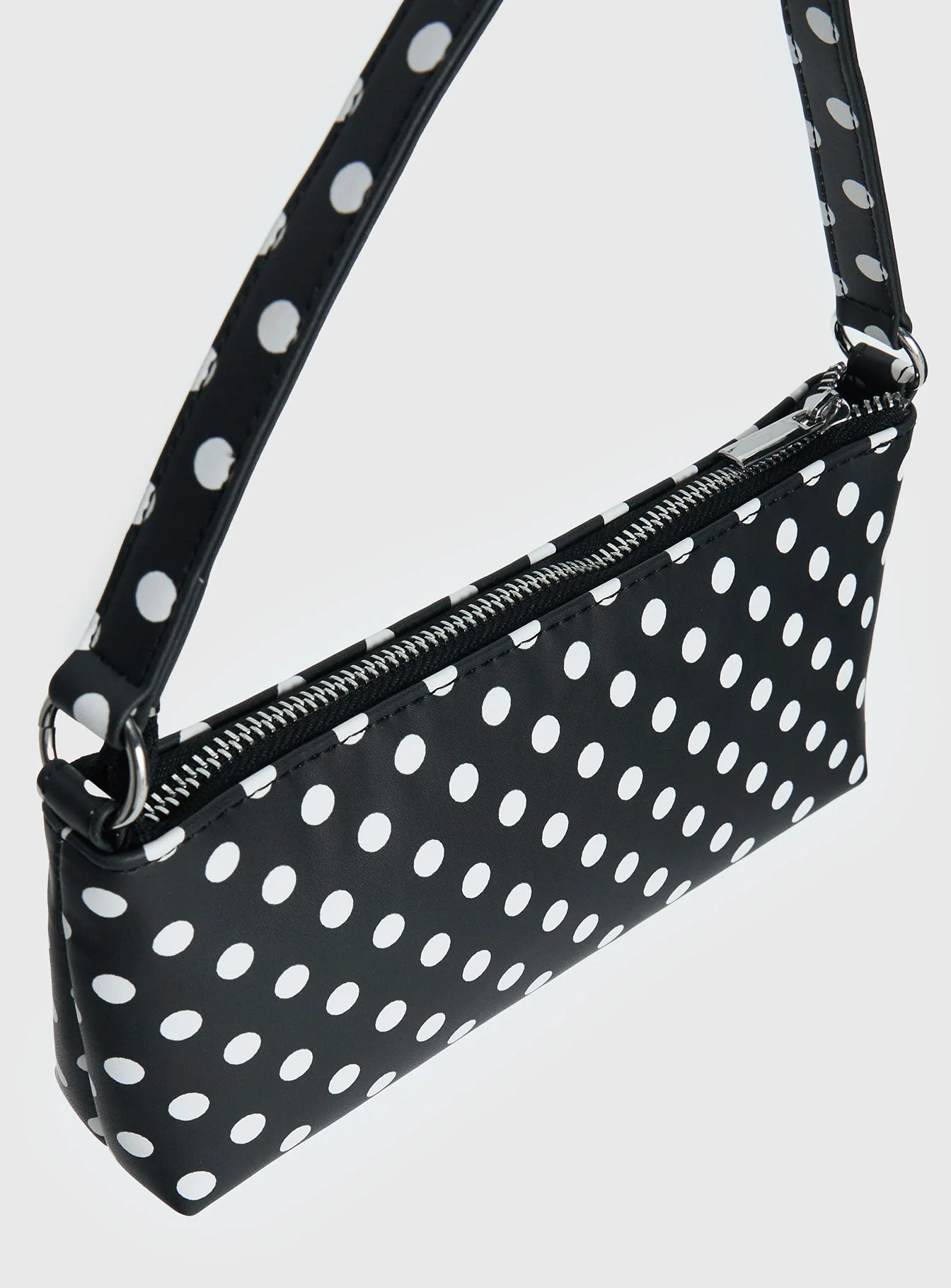 Aire Shoulder Bag Black Polka - Image 5