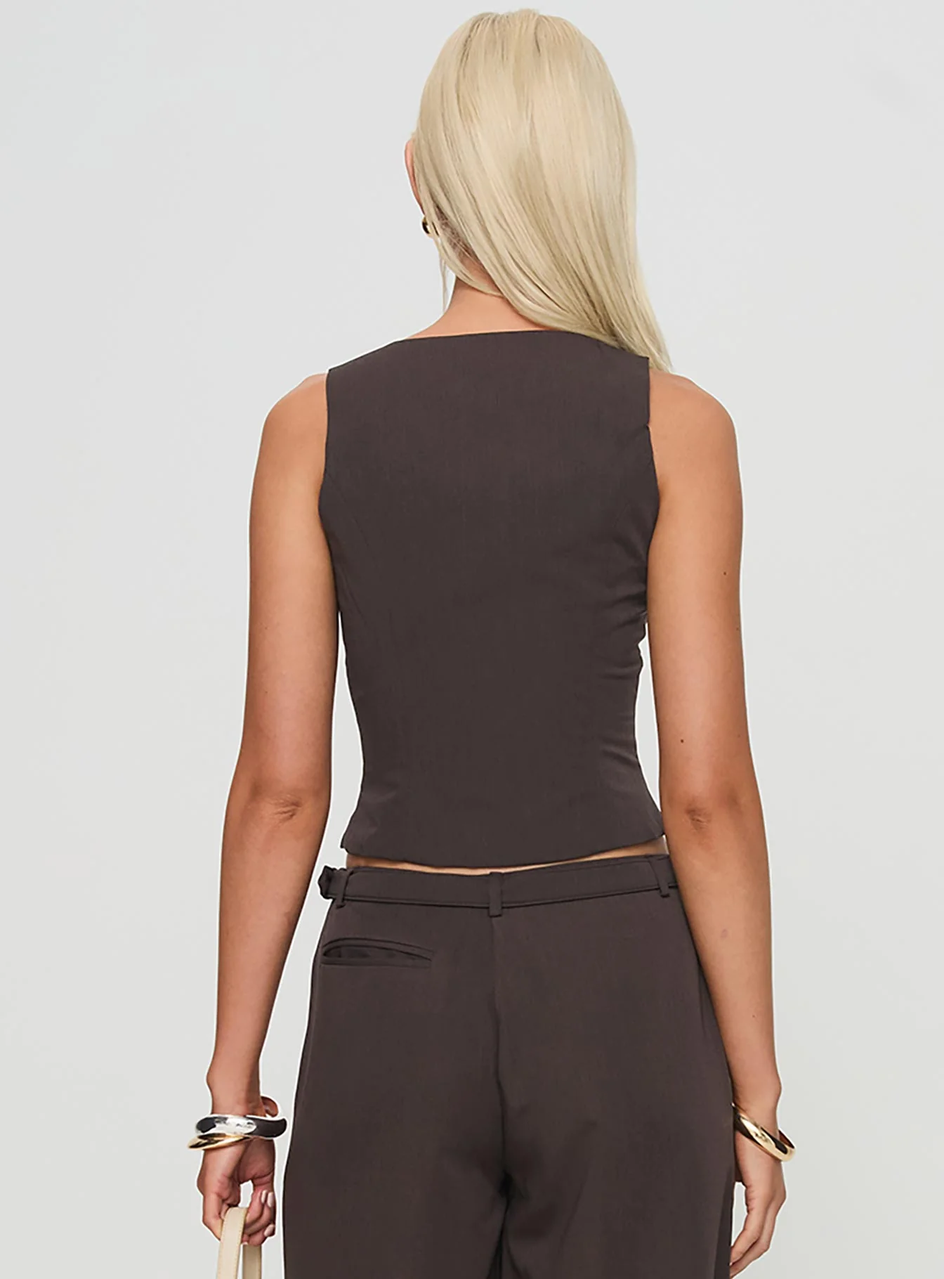 Airi Top Brown Petite - Image 5