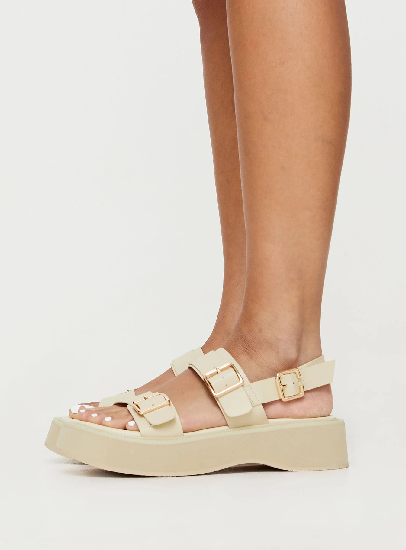 Aja Sandals Cream - Image 3