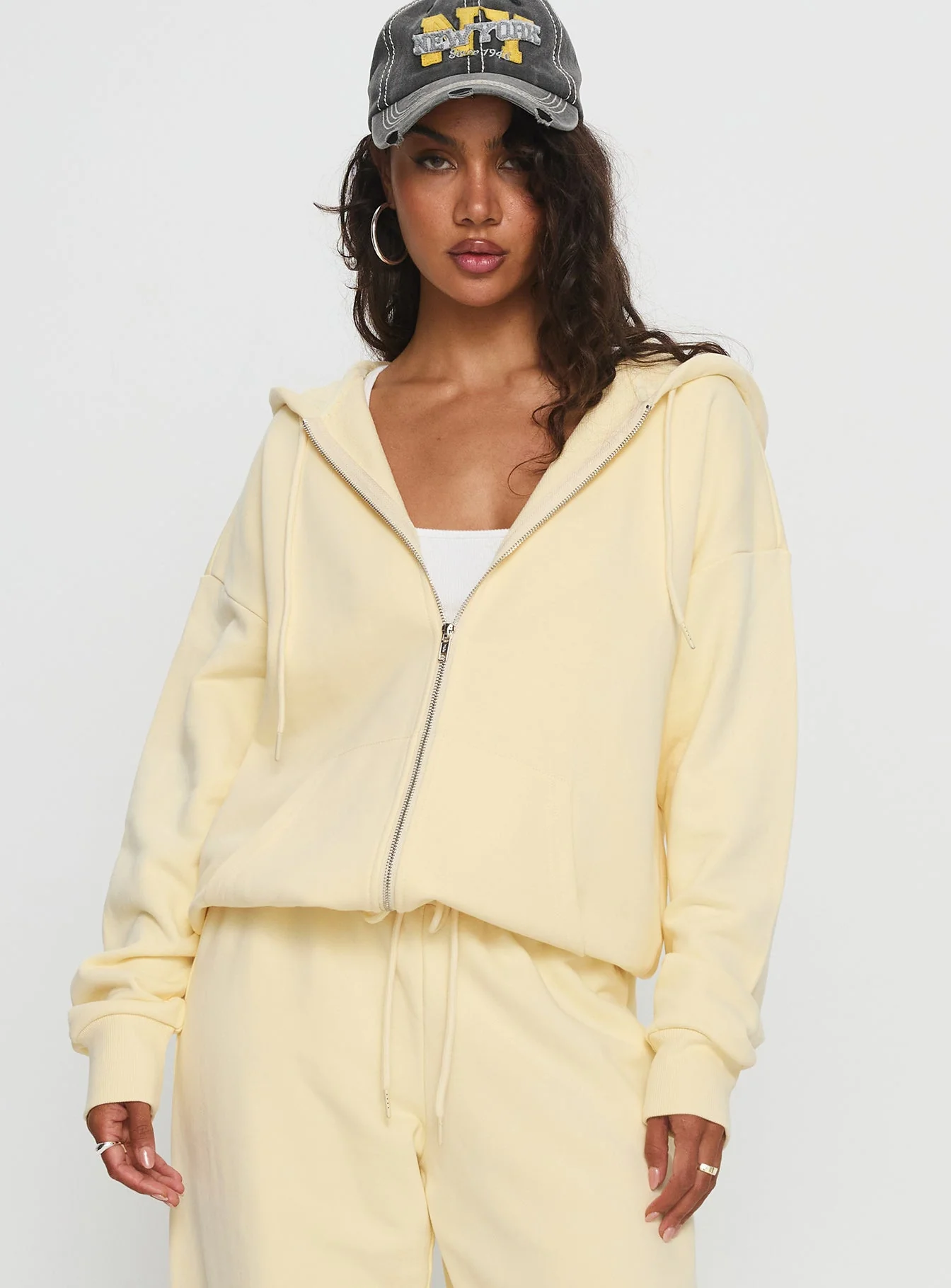 All Day Oversized Hoodie Butter - Image 2
