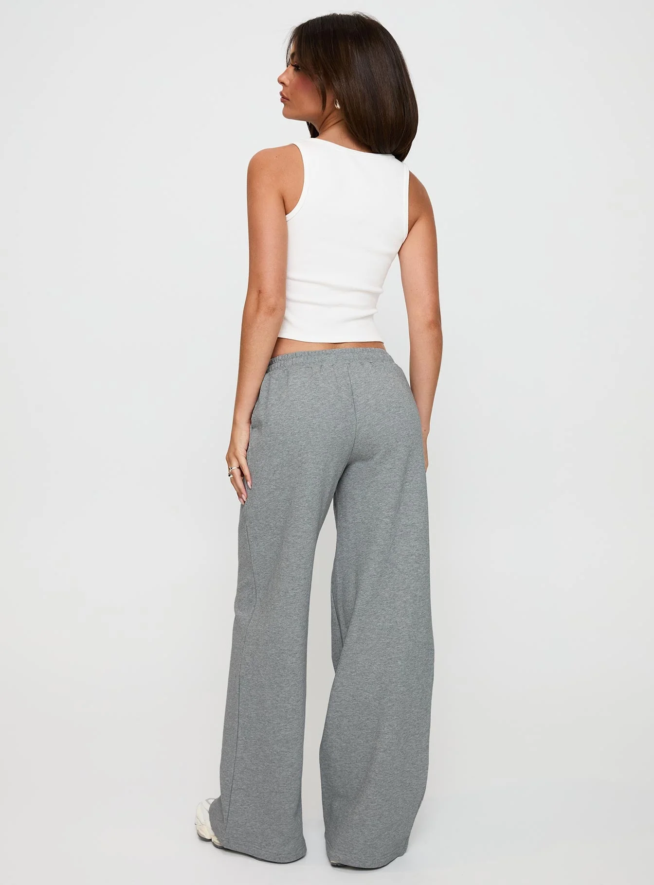 All Day Straight Leg Sweatpants Grey Marle - Image 5