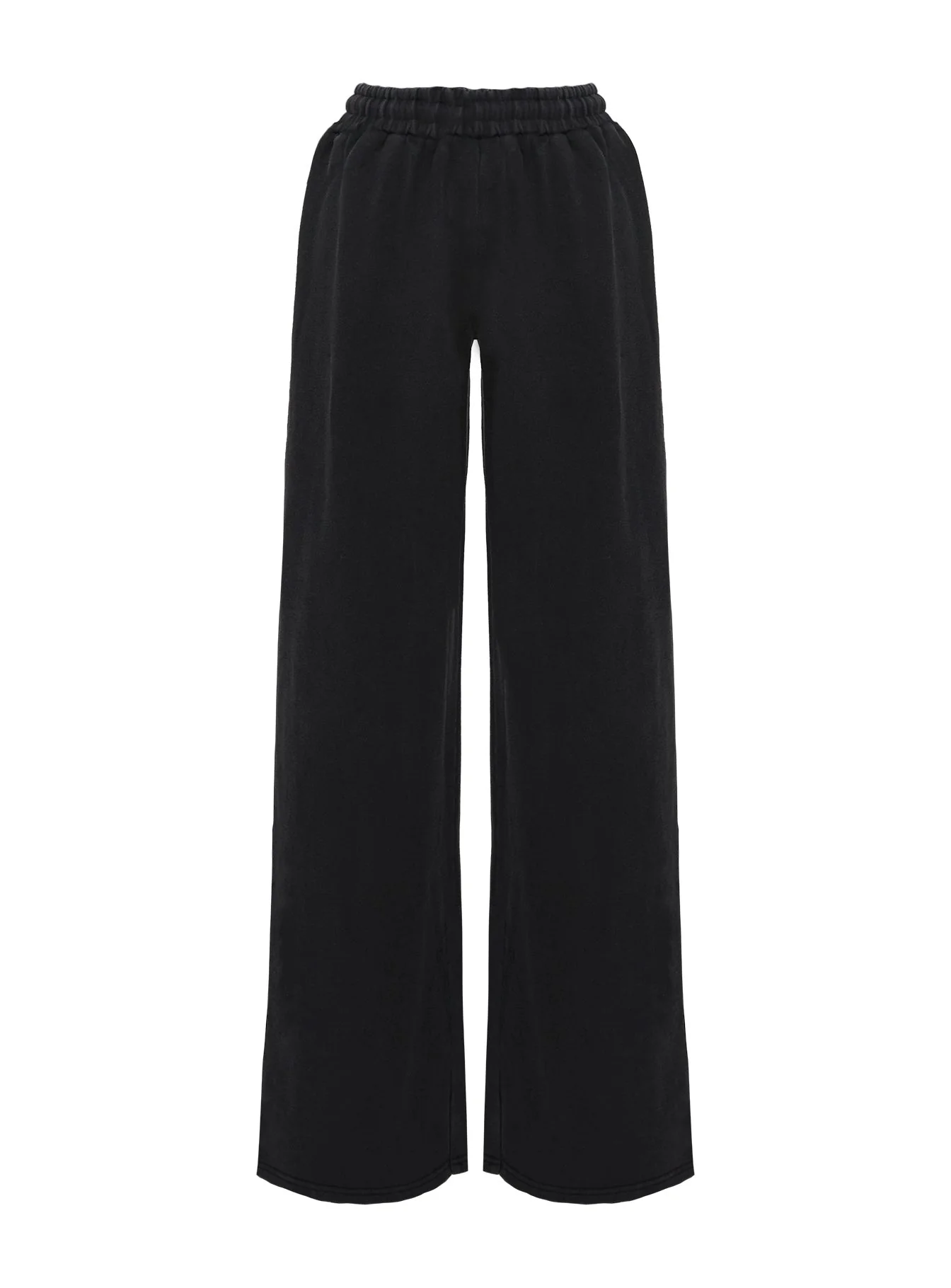 All Day Straight Leg Sweatpants Washed Black - Image 6