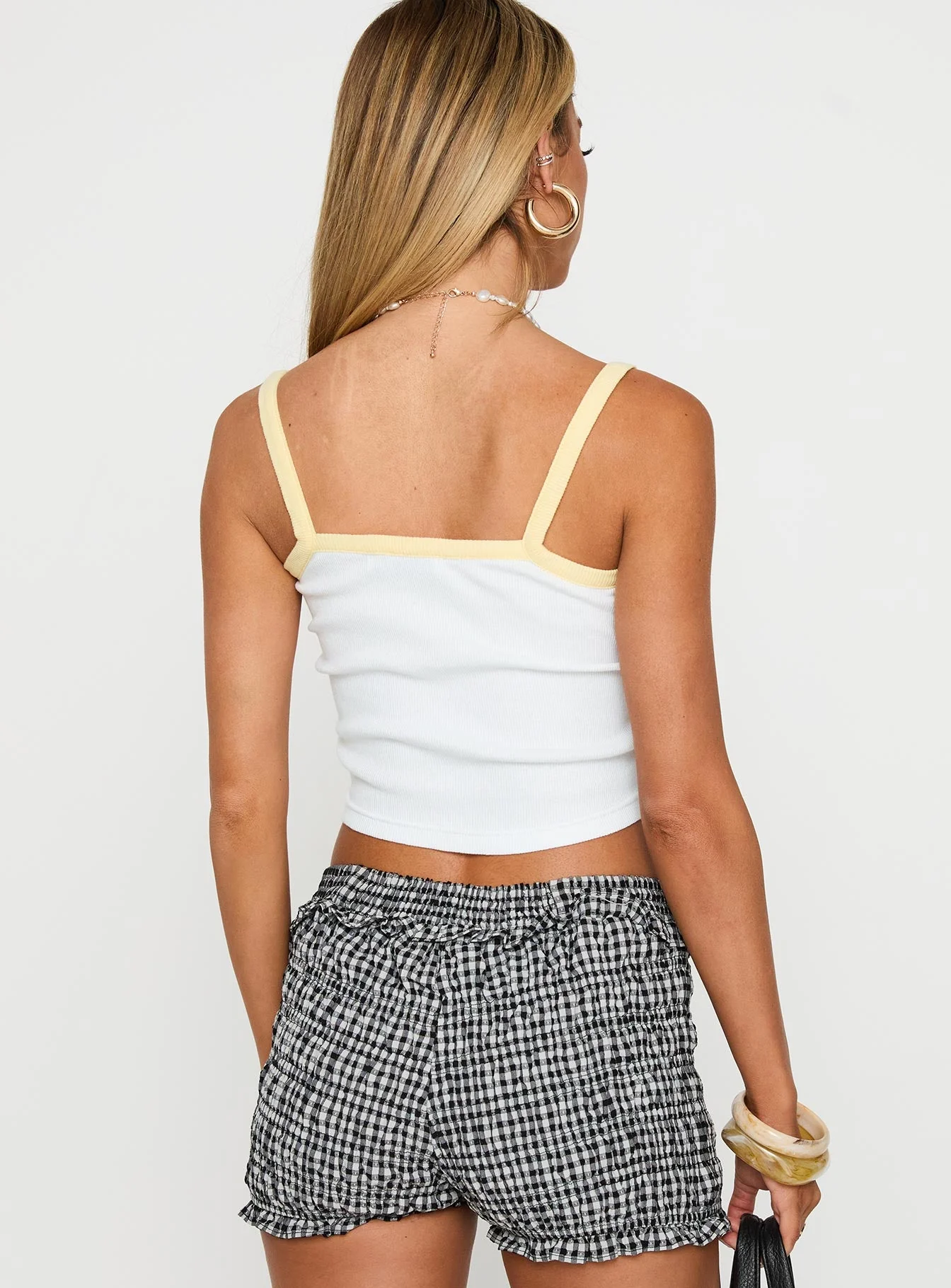 Amalfi Lemons Tank Top White - Image 5