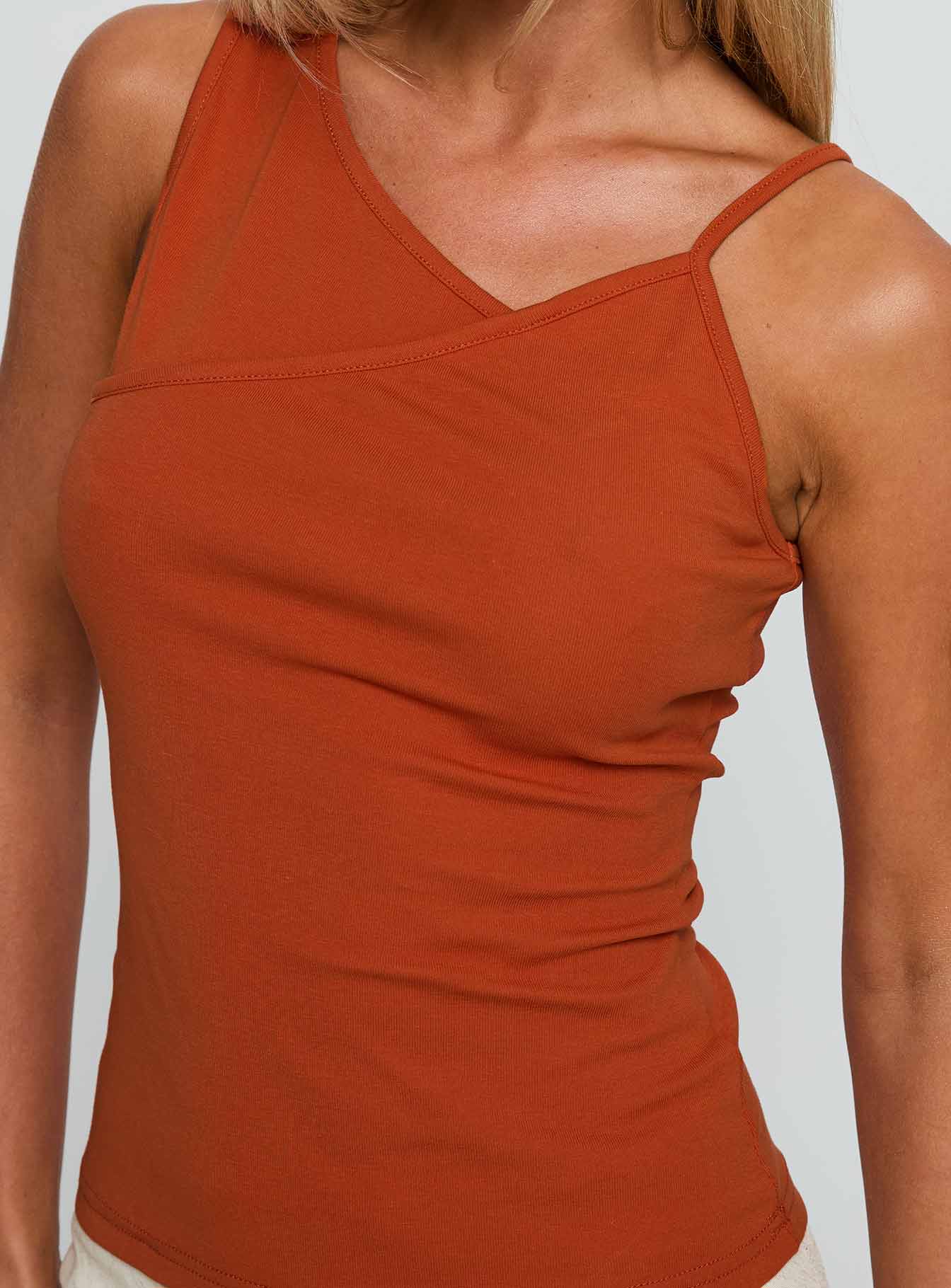 Amarante Sleeveless Top Orange - Image 5