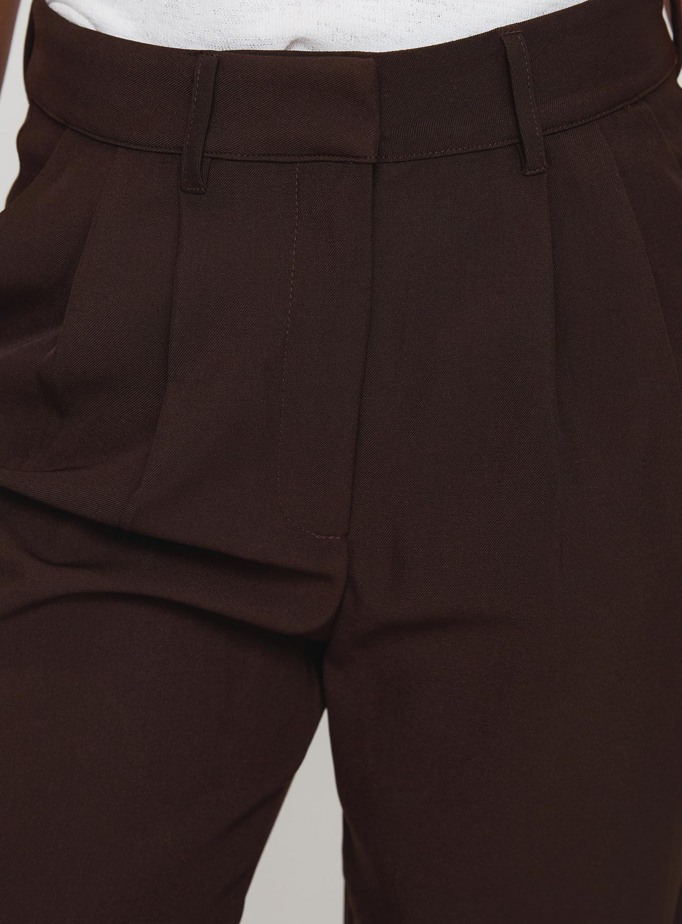 Ambient Wide Leg Pant Chocolate - Image 7