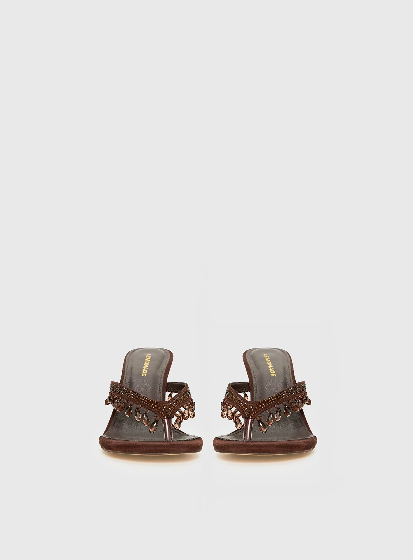 Ameliah Tassel Heels Brown - Image 3