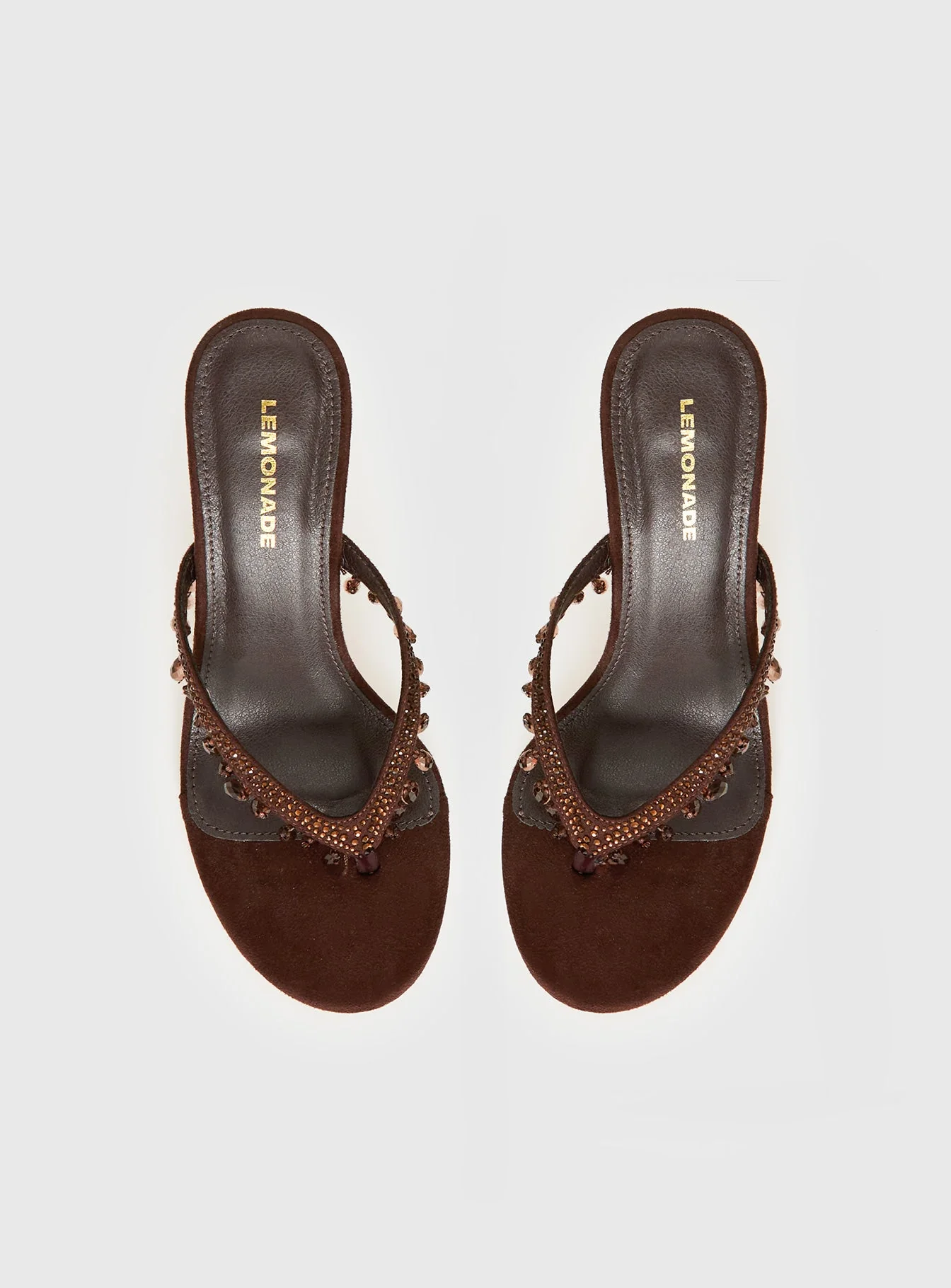 Ameliah Tassel Heels Brown - Image 5