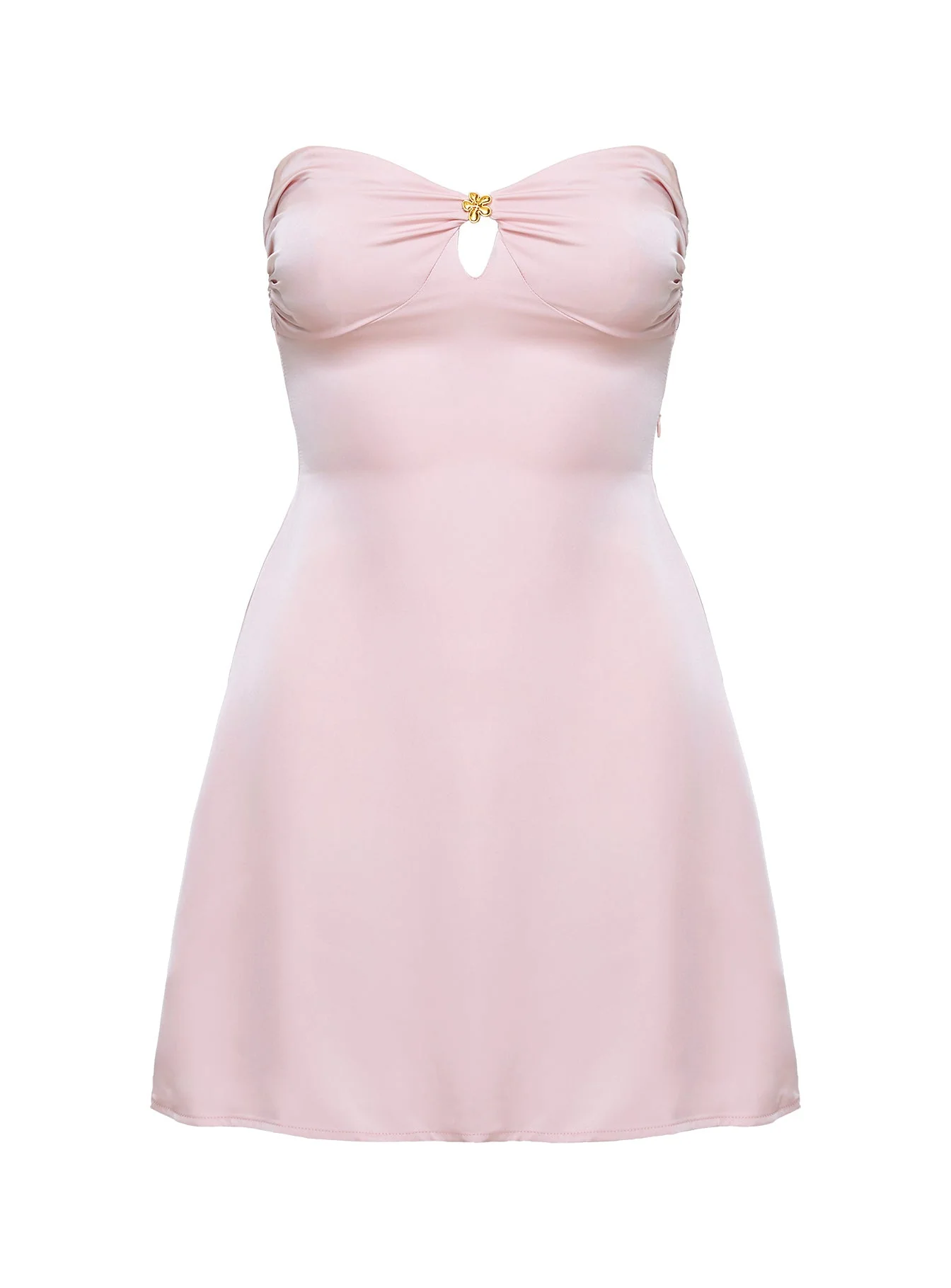 Americano Mini Dress Pink - Image 11