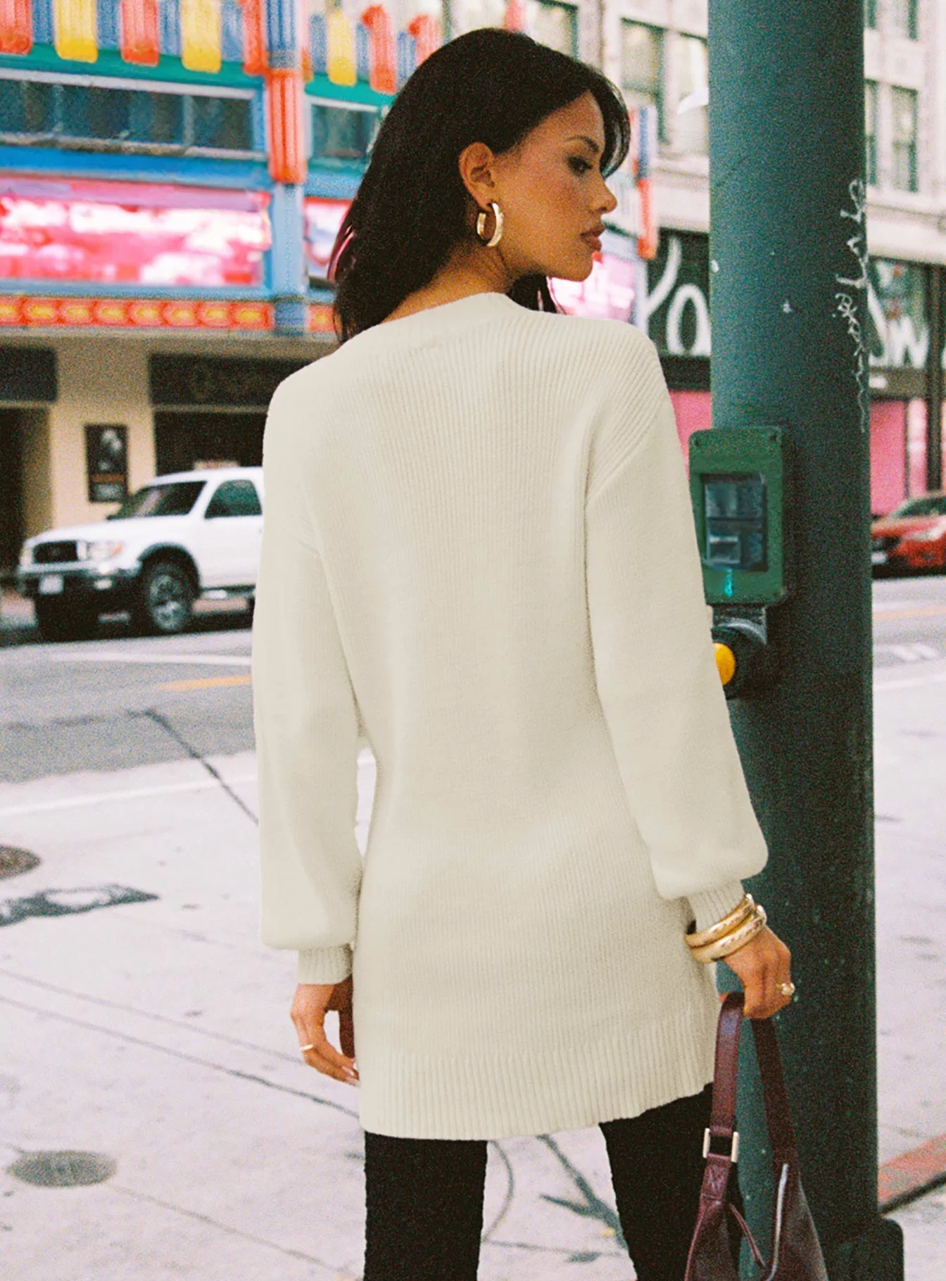 Amsterdam Sweater Ivory - Image 4