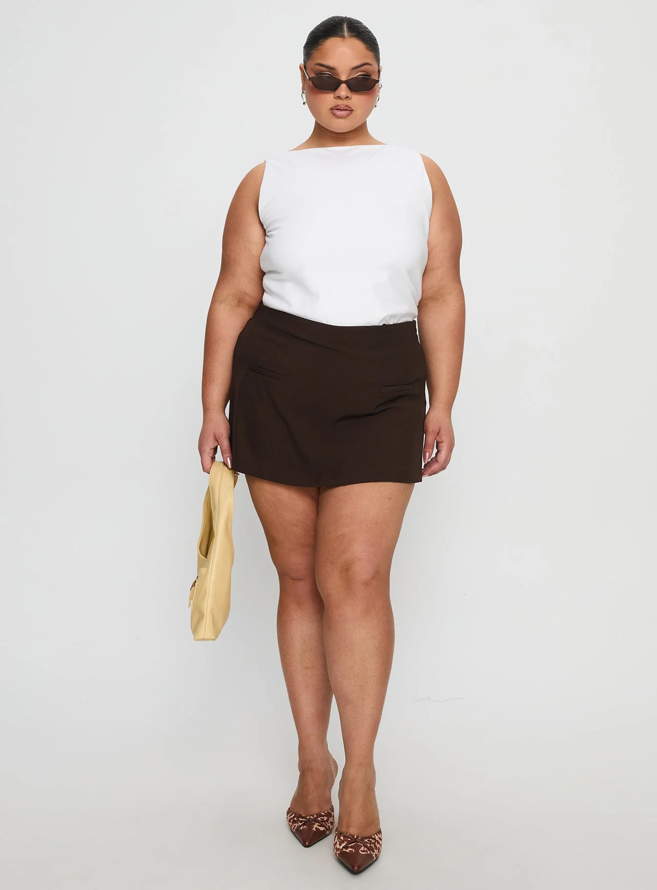 Anette Skort Chocolate Curve - Image 3