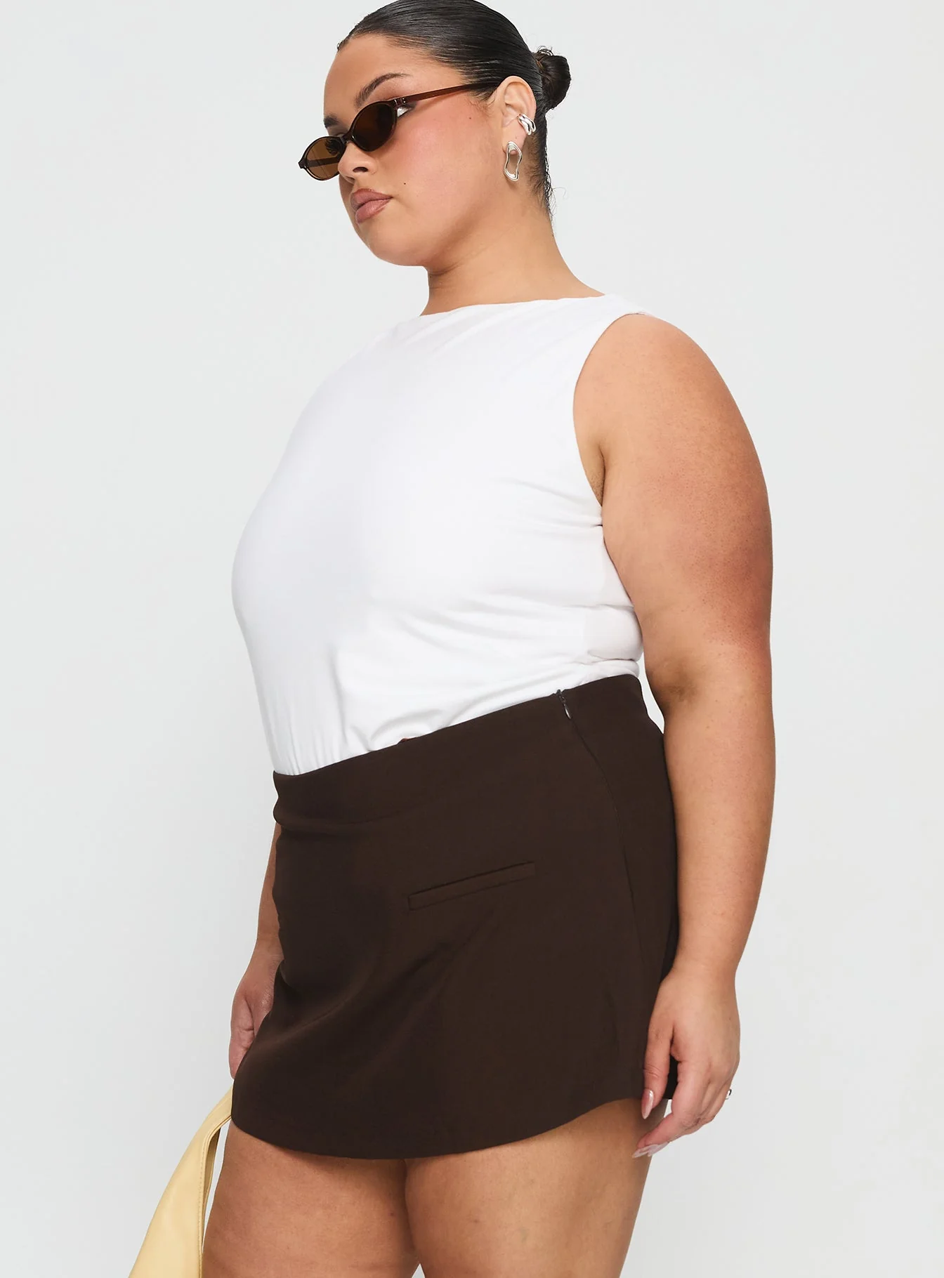 Anette Skort Chocolate Curve - Image 4
