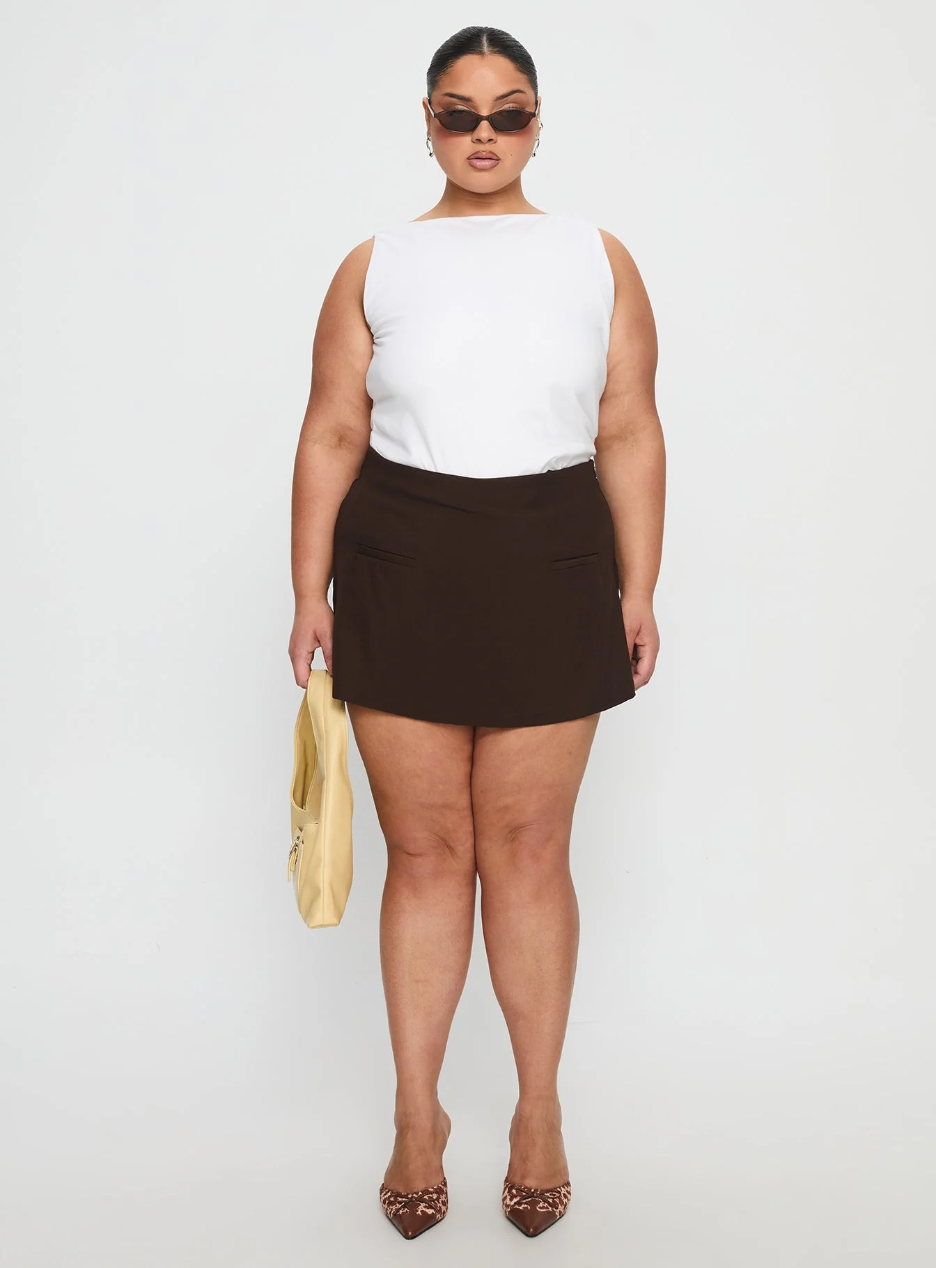 Anette Skort Chocolate Curve - Image 7