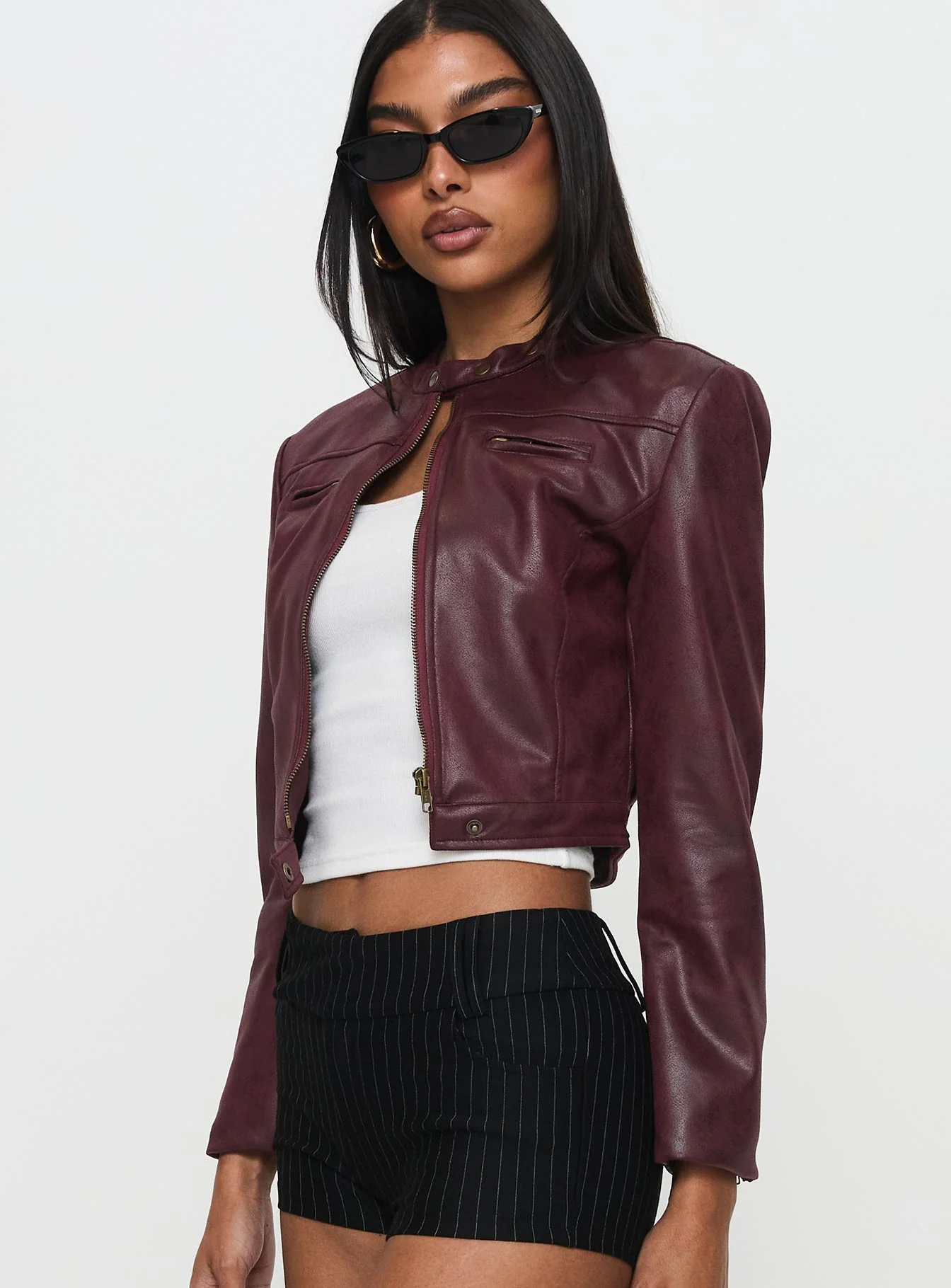 Anfield Jacket Burgundy - Image 4