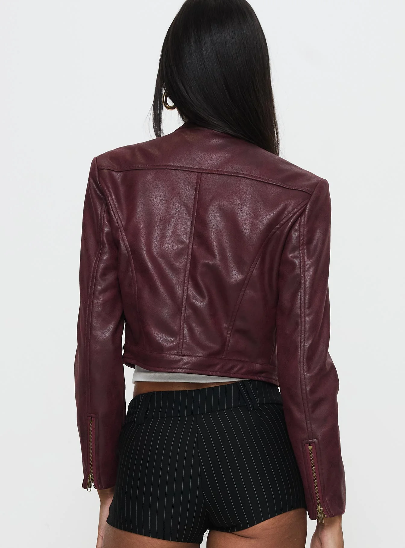 Anfield Jacket Burgundy - Image 5