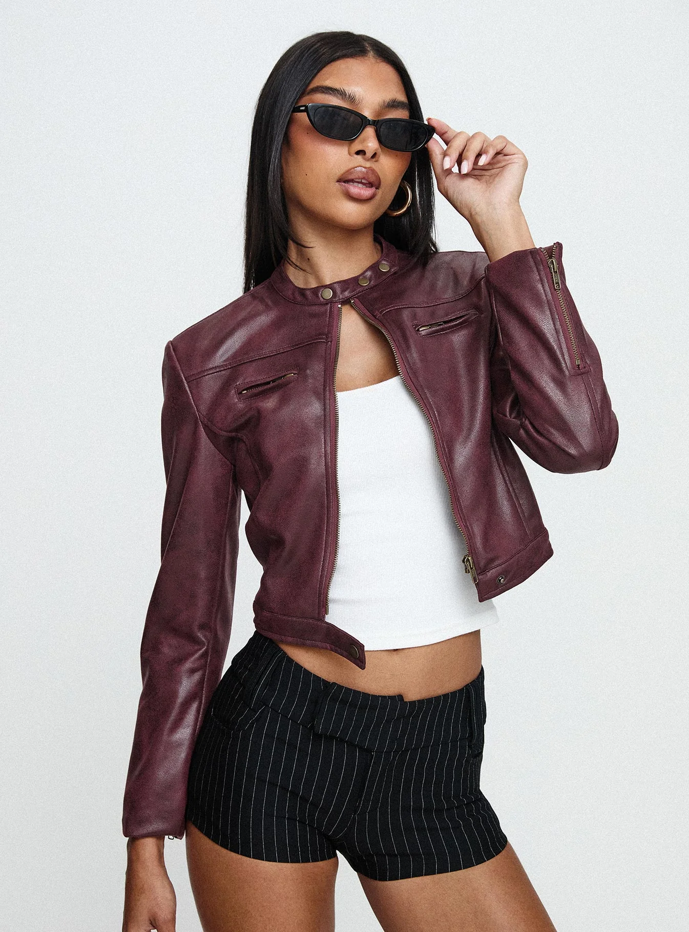 Anfield Jacket Burgundy - Image 8