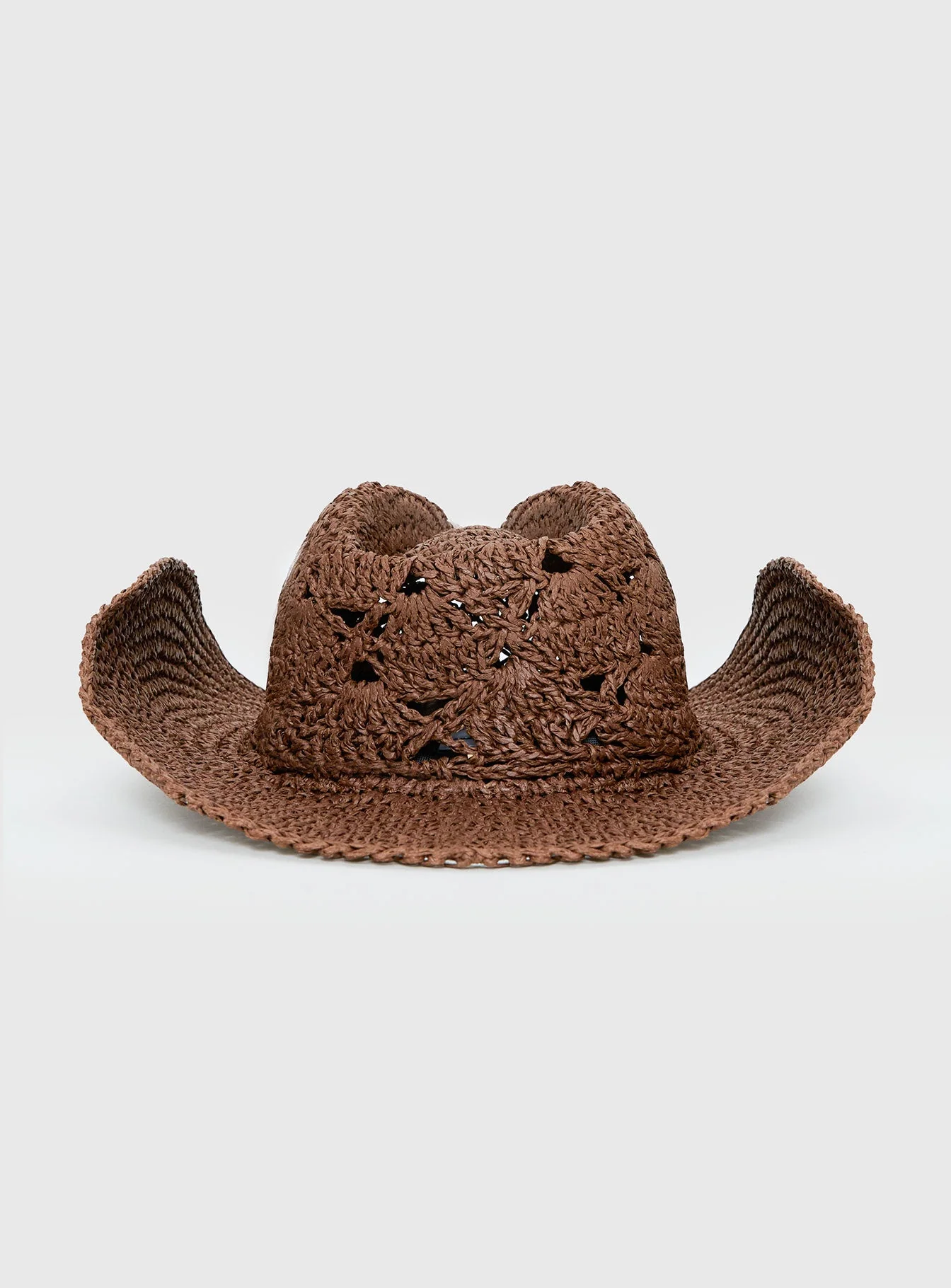 Anistyn Woven Cowboy Hat Tan - Image 4