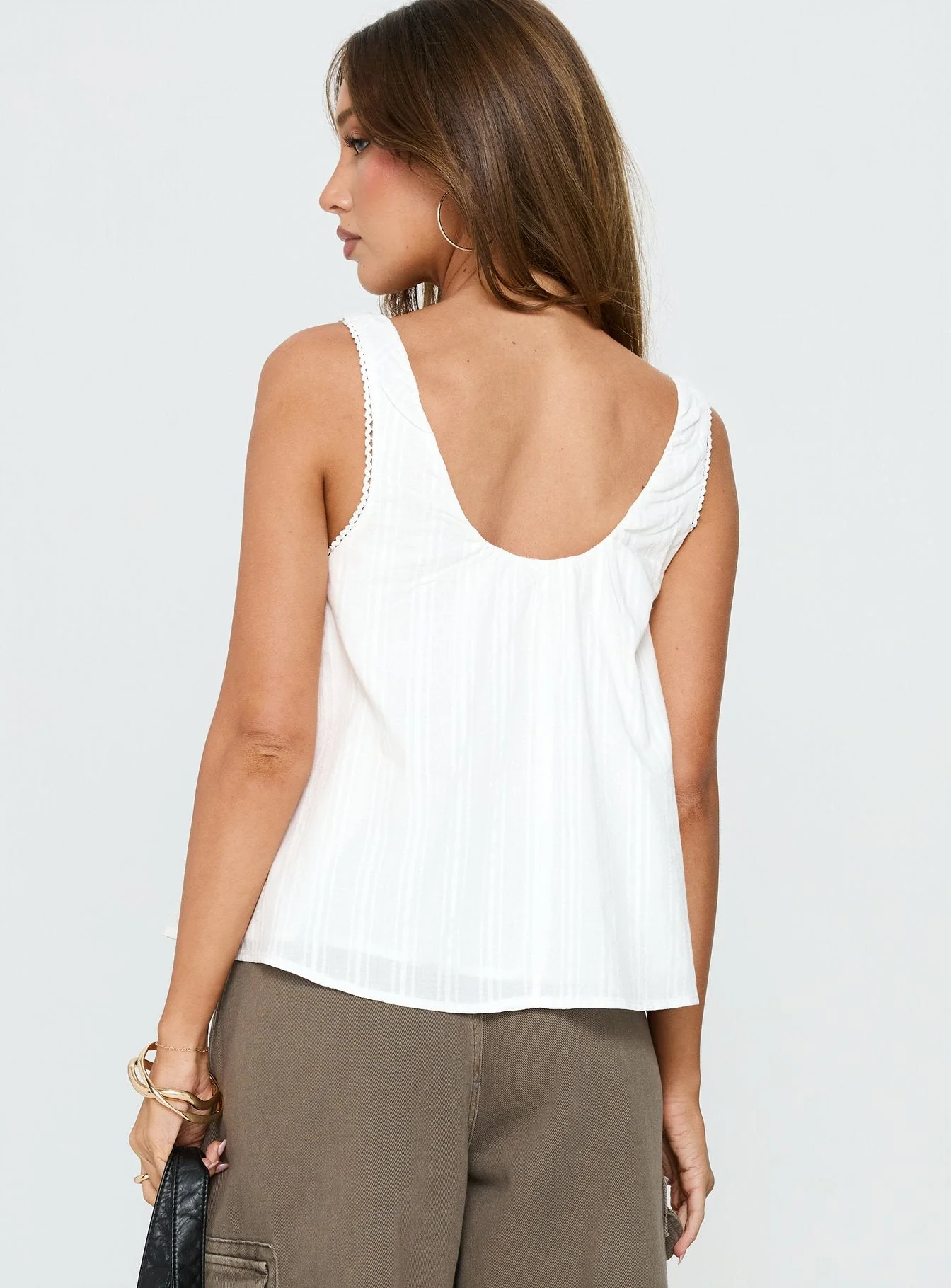 Antiquity Babydoll Top White - Image 5