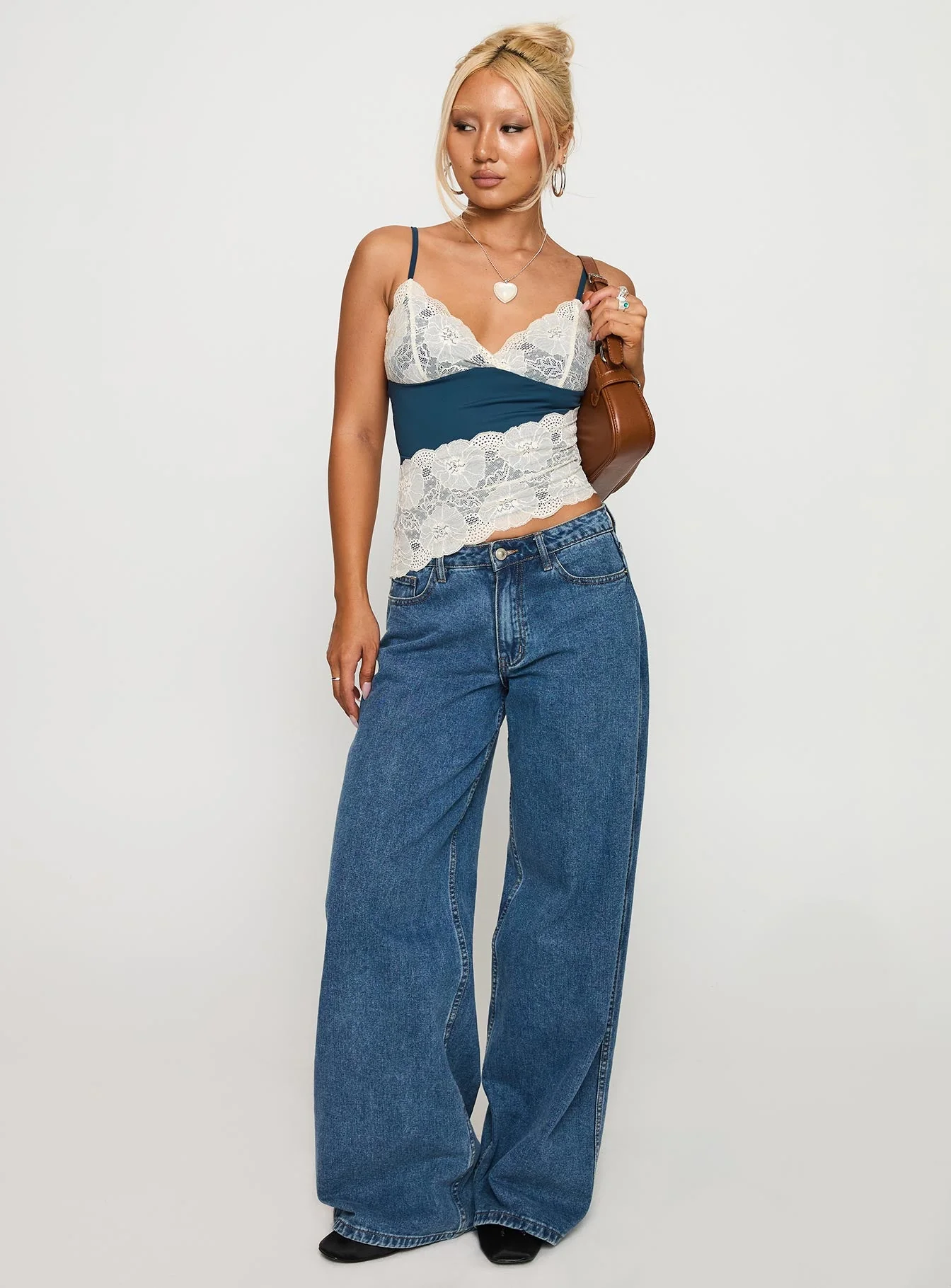 Antoine Top Cream / Navy - Image 3