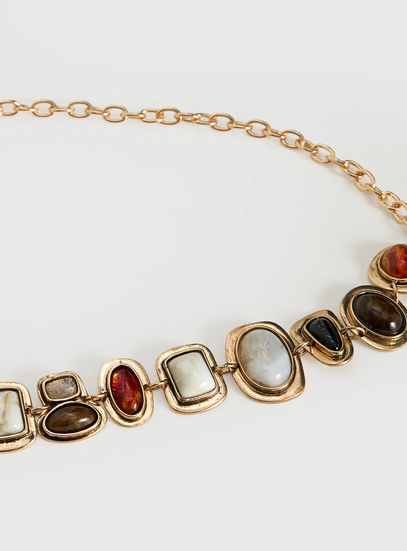 Aradia Gemstone Chain Belt Multi - Image 3