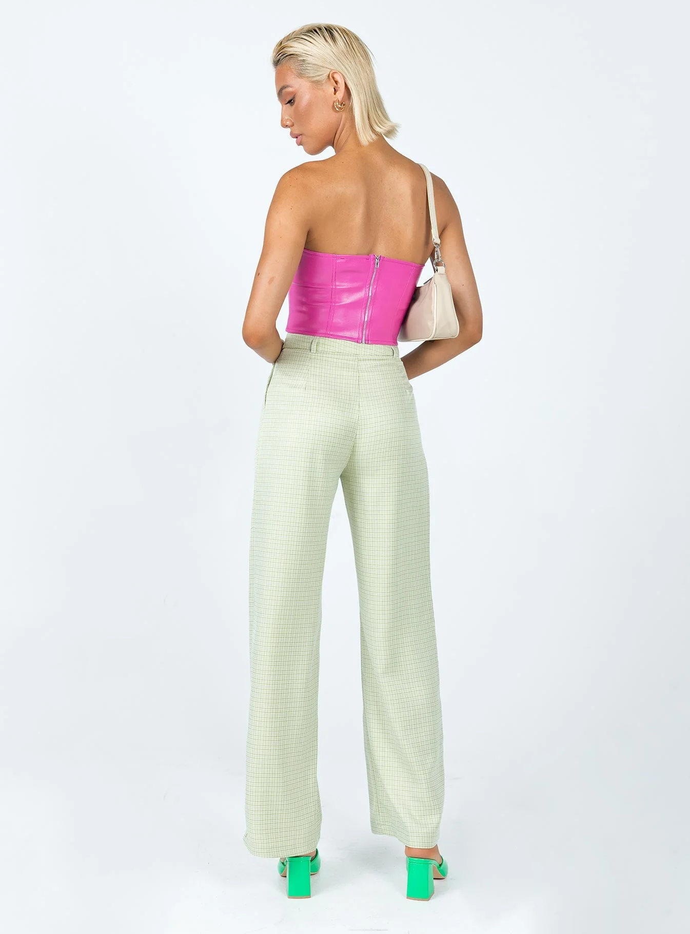 Archer Pants Green Check - Image 4