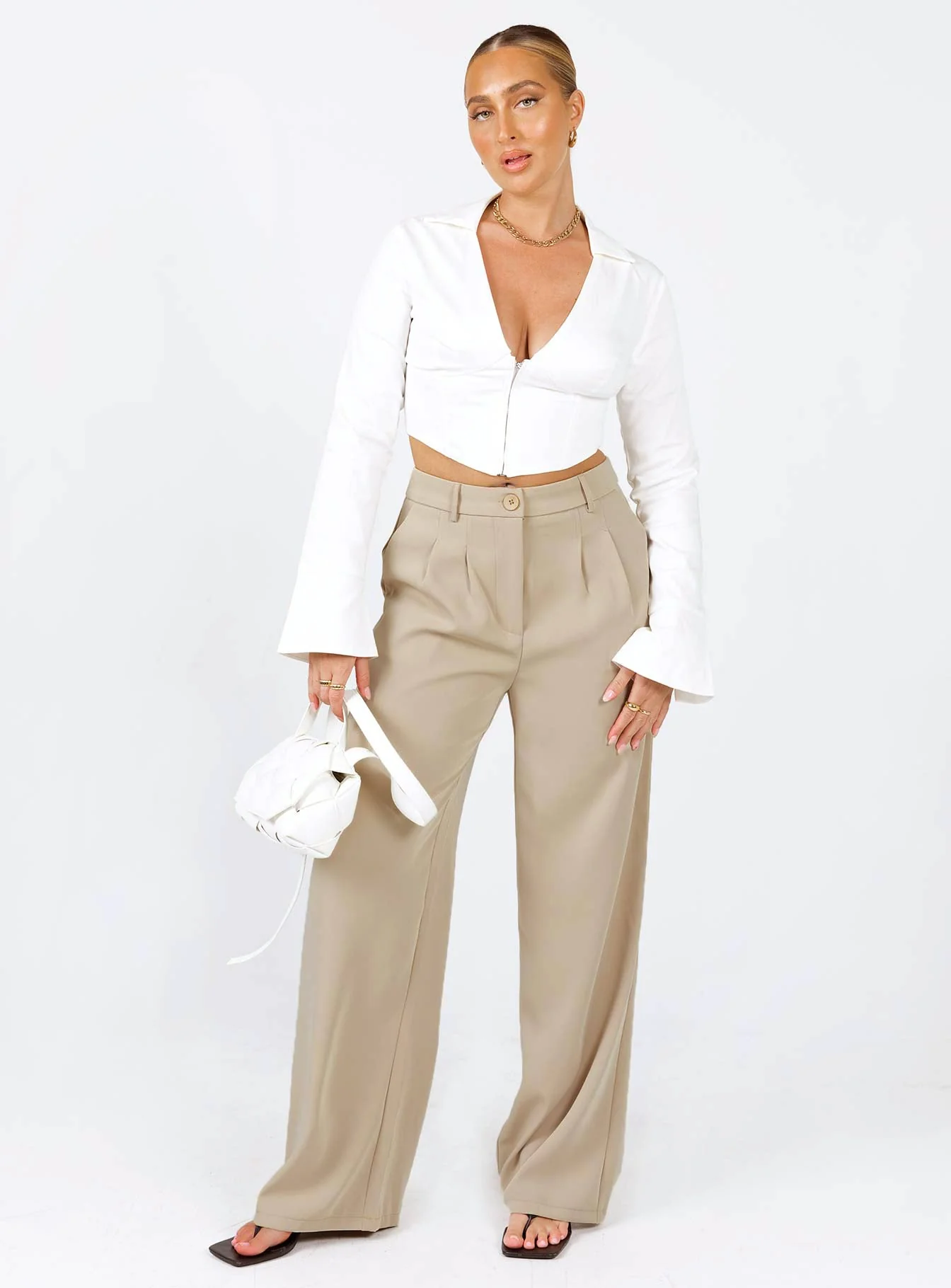 Archer Pants Taupe - Image 5