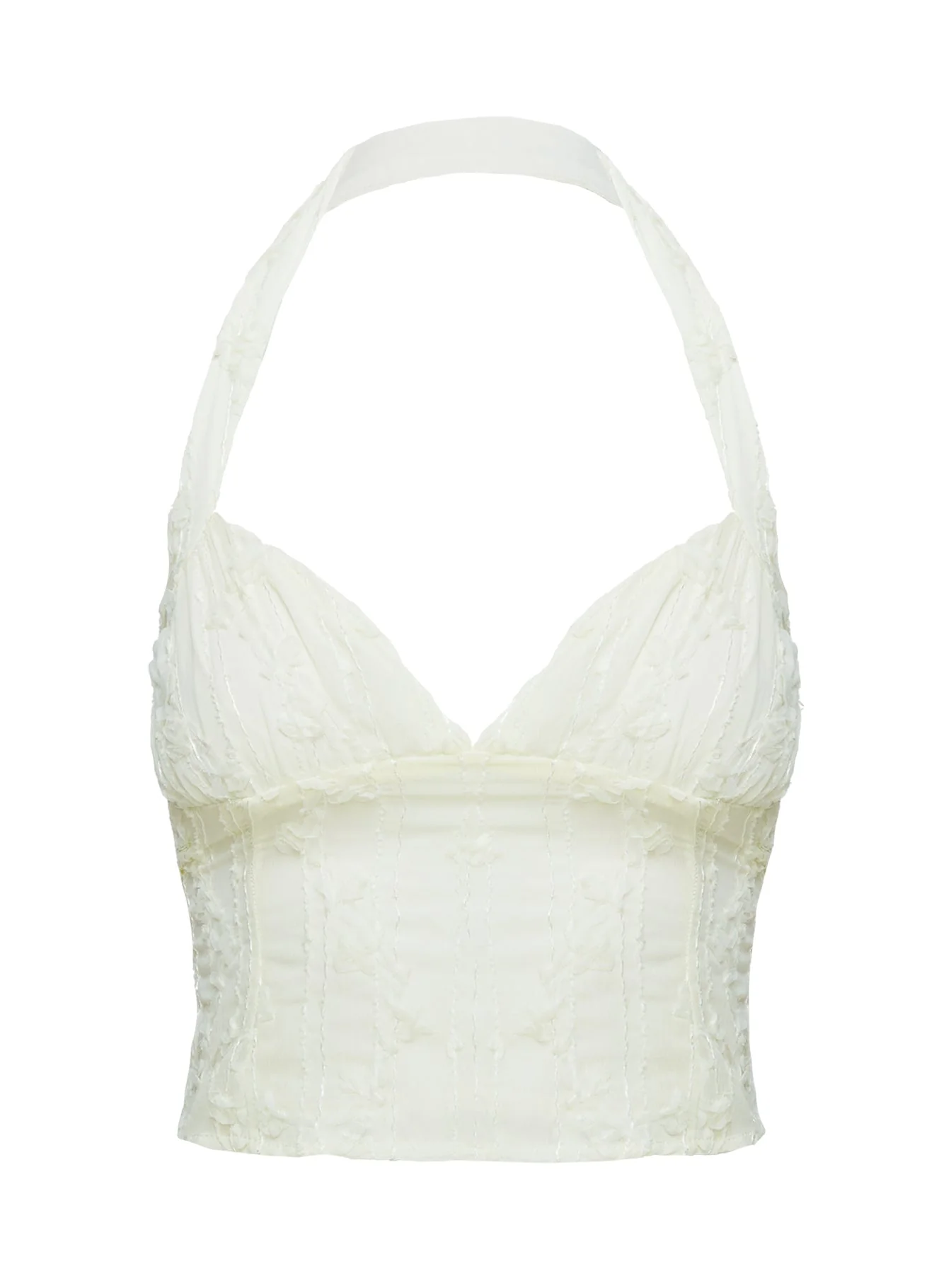 Aspyn Halter Top Yellow - Image 5
