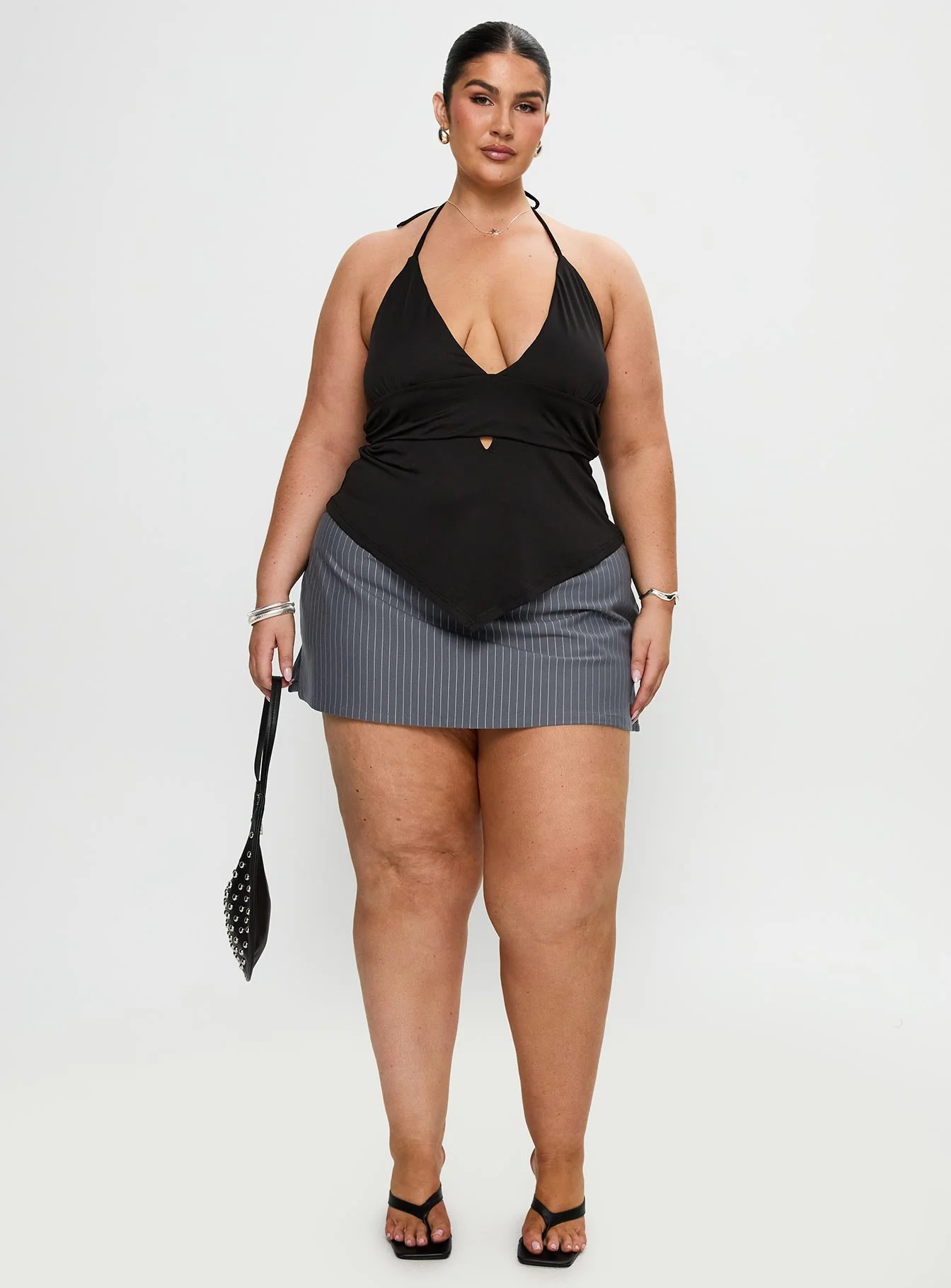 Averee Halter Top Black Curve - Image 3