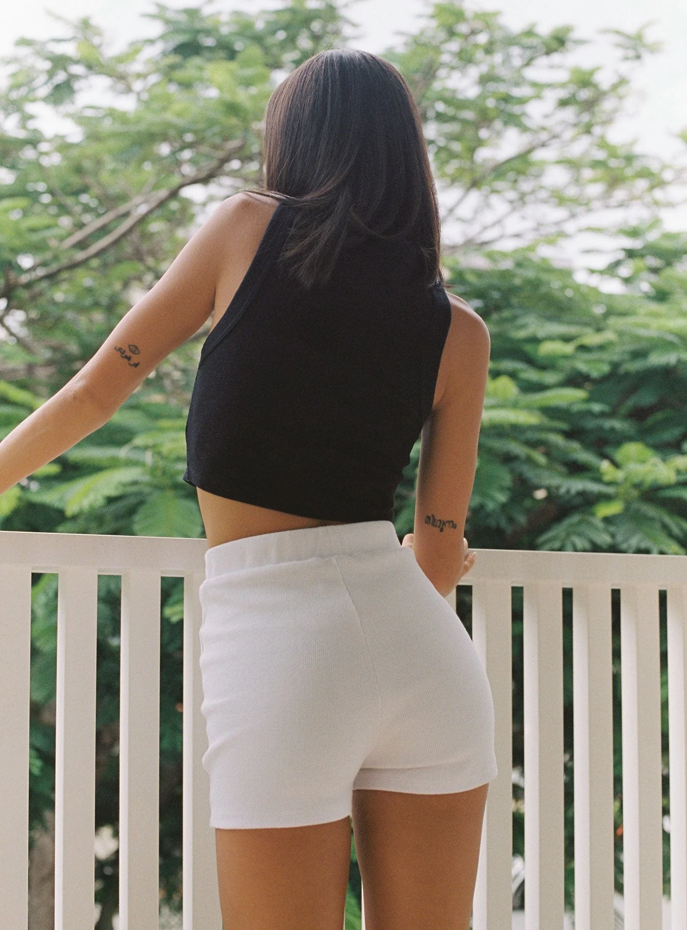 Bailey Bike Short White - Image 12