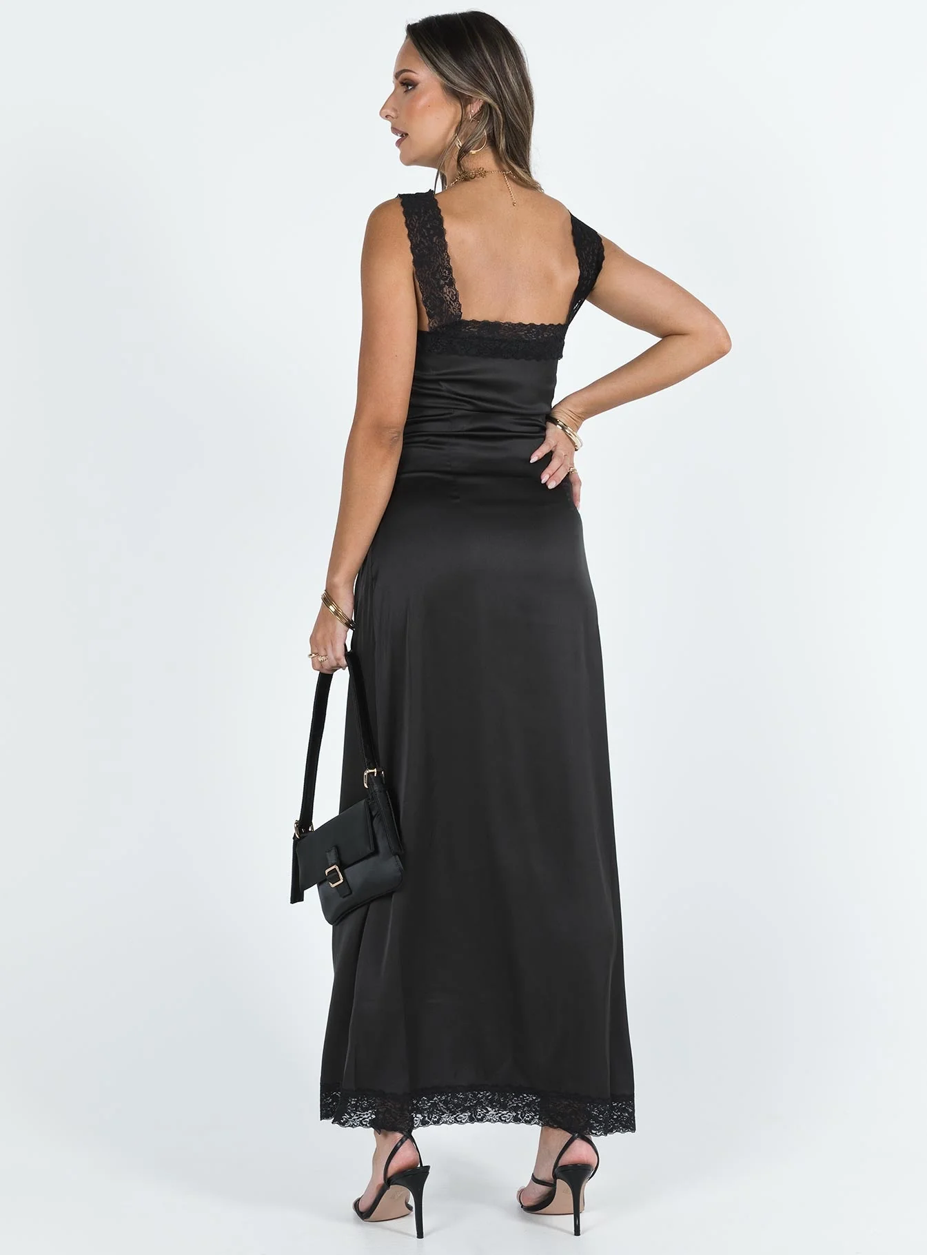 Ballerina Vintage Maxi Dress Onyx - Image 5