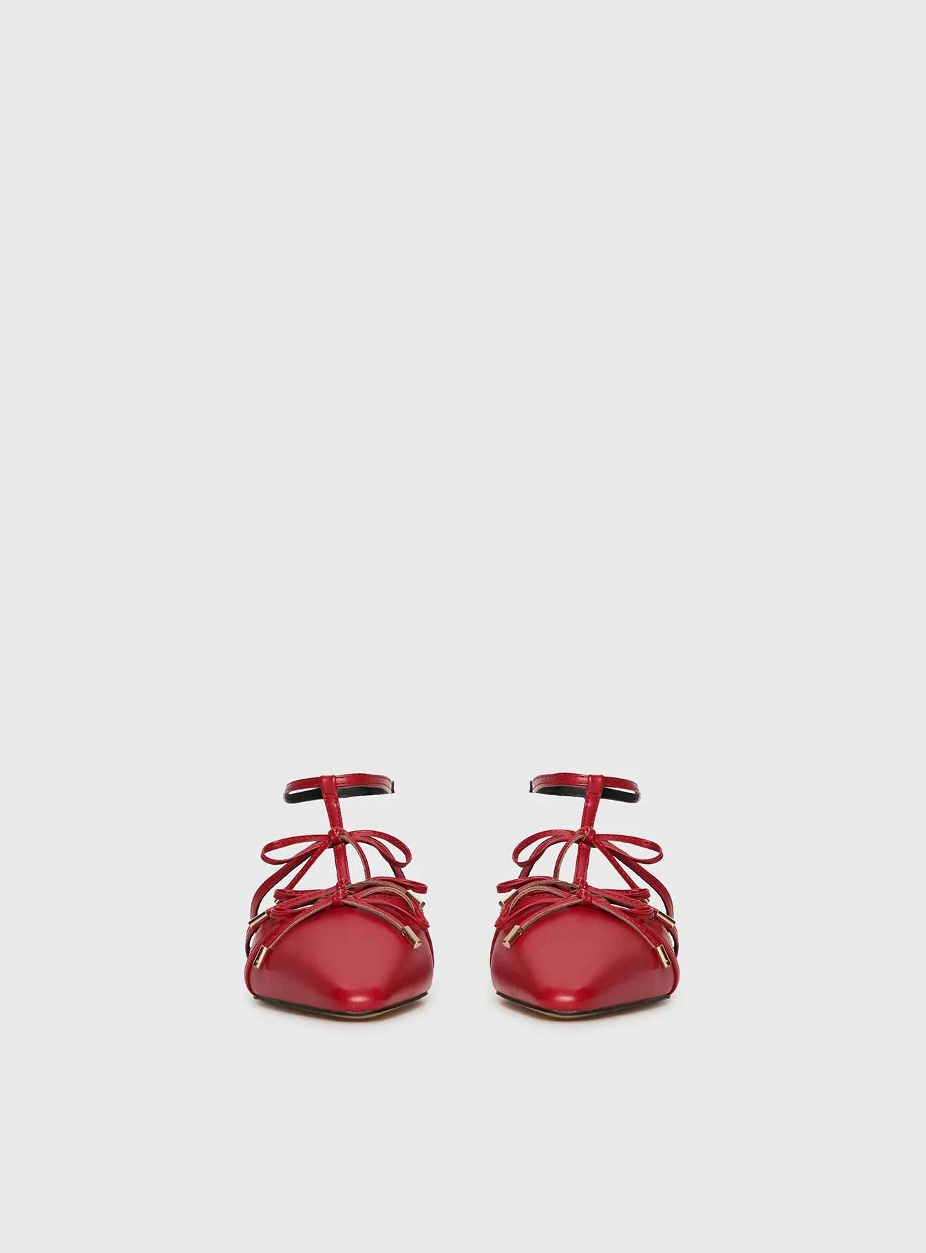 Ballet Club Flats Red - Image 3