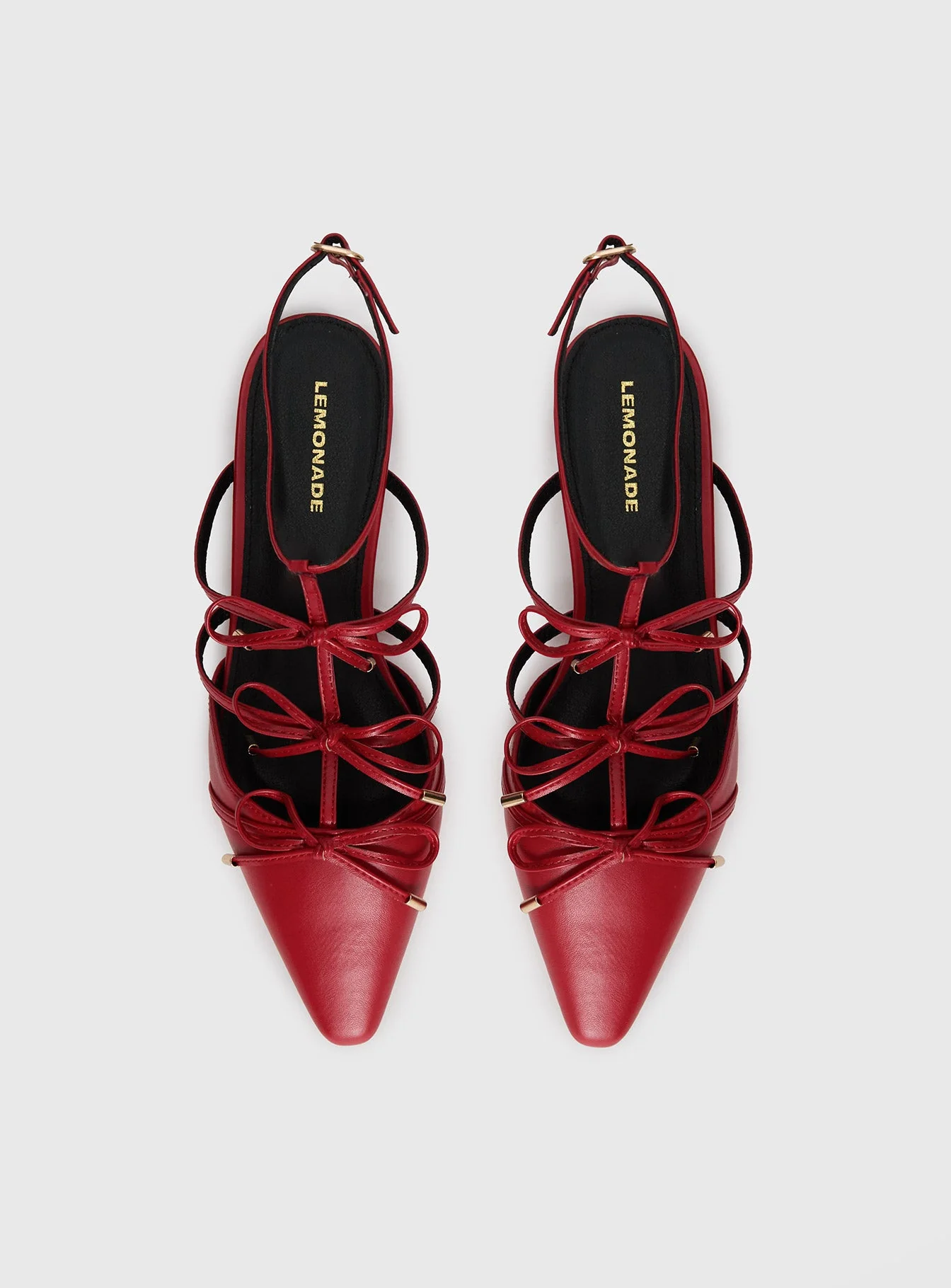 Ballet Club Flats Red - Image 5