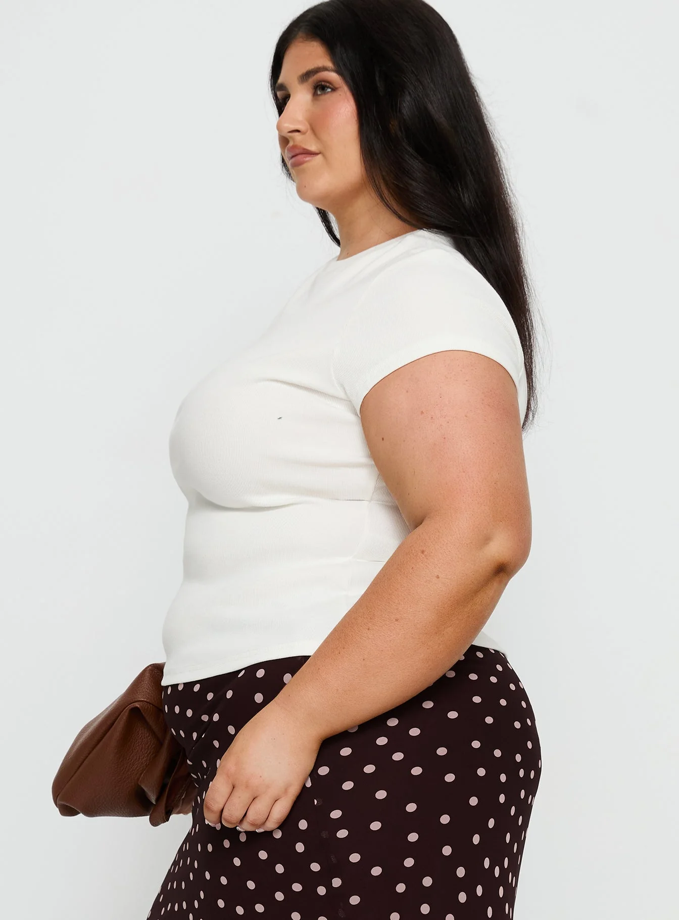 Baseline Longline Rib Top White Curve - Image 4
