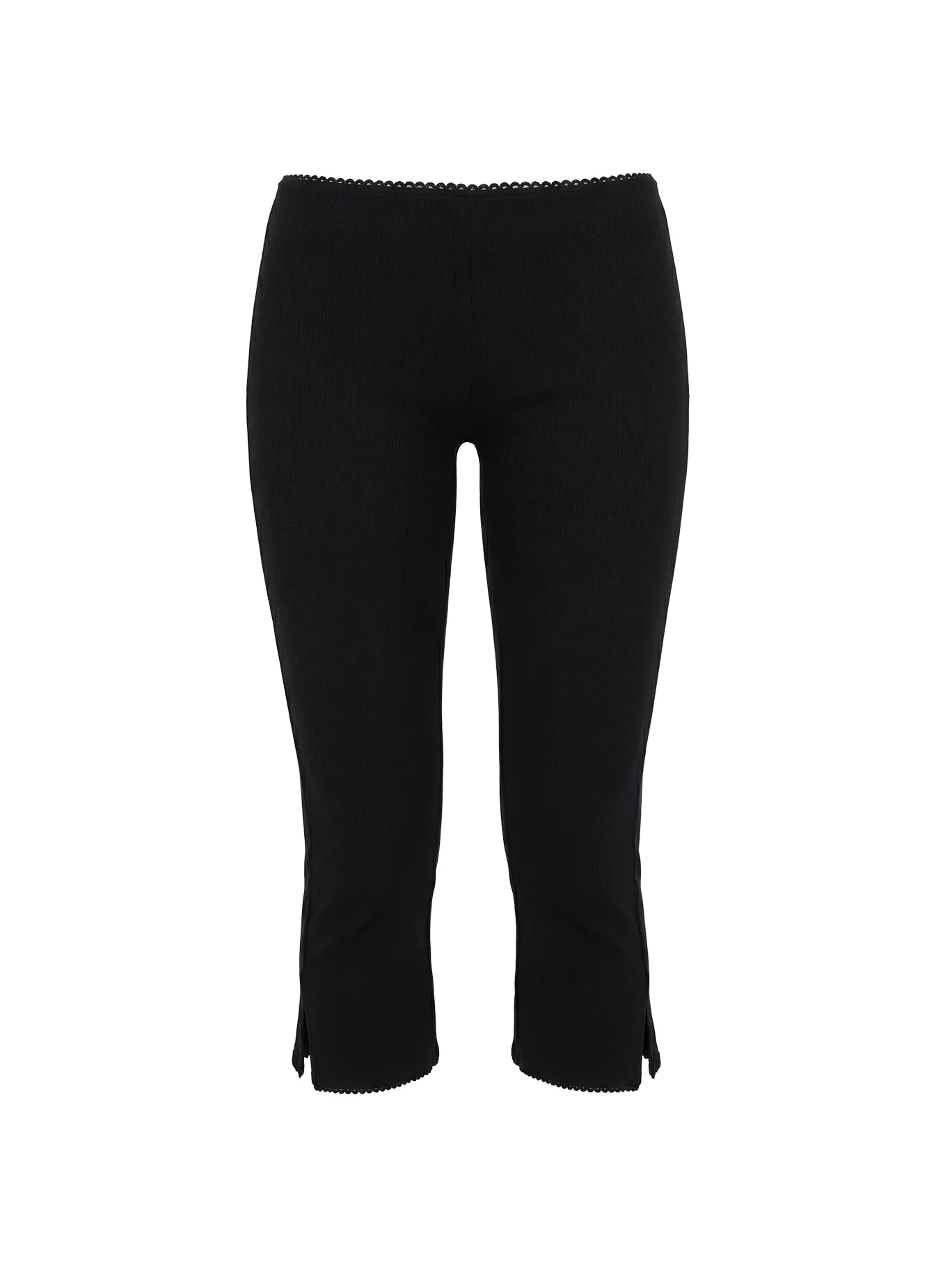 Baseline Rib Capri Pants Black Tall - Image 10