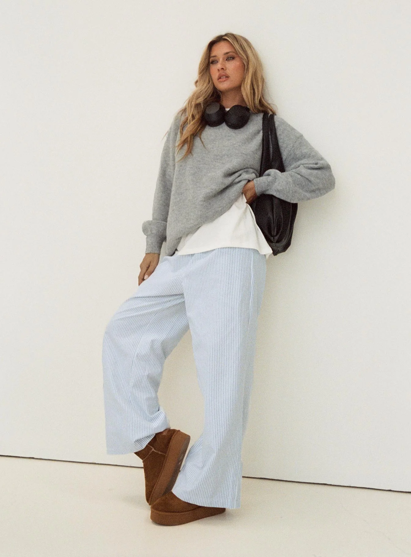 Beach House Pants Blue Stripe - Image 8