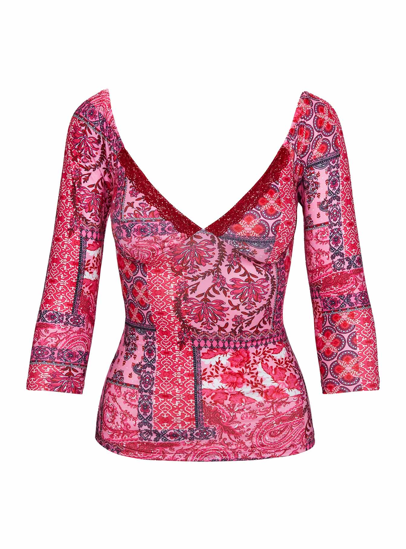 Beaming Long Sleeve Top Paisley - Image 5