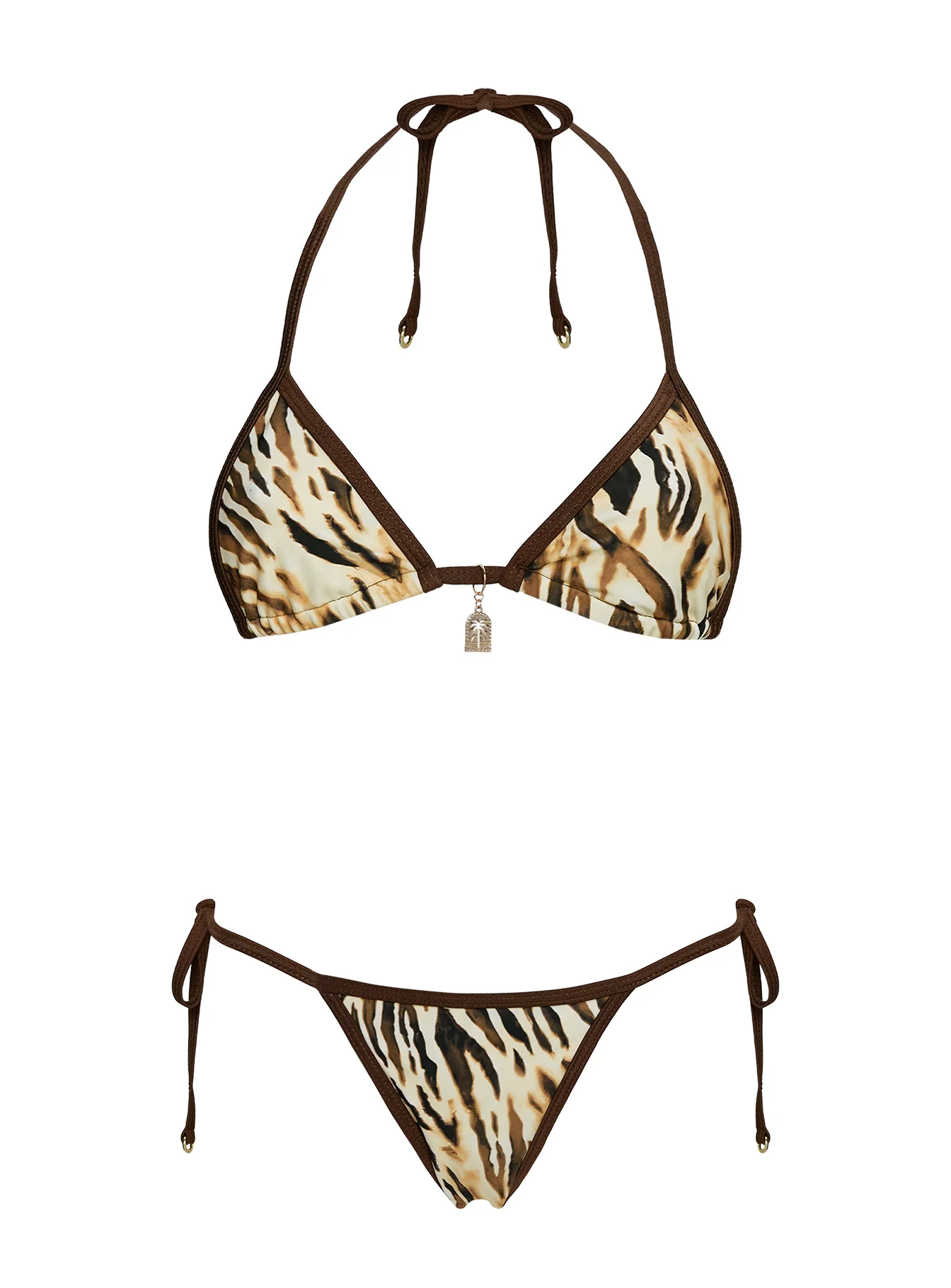 Beasley Tie Side Bikini Bottoms Tiger - Image 5