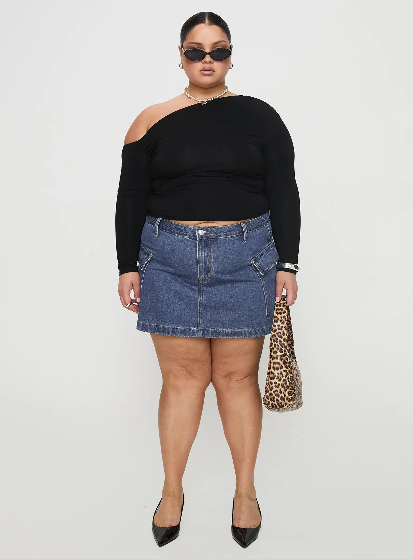 Beller Long Sleeve Top Black Curve - Image 6