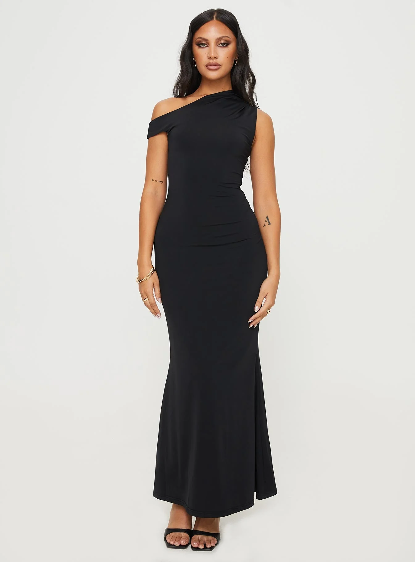 Beller Maxi Dress Black - Image 2