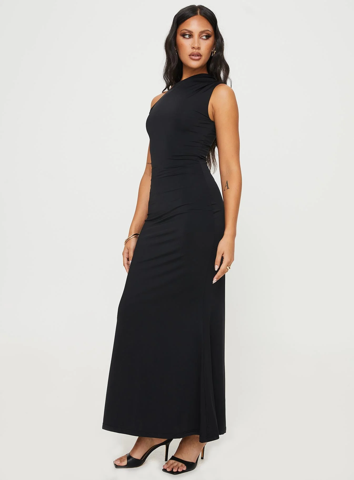 Beller Maxi Dress Black - Image 4