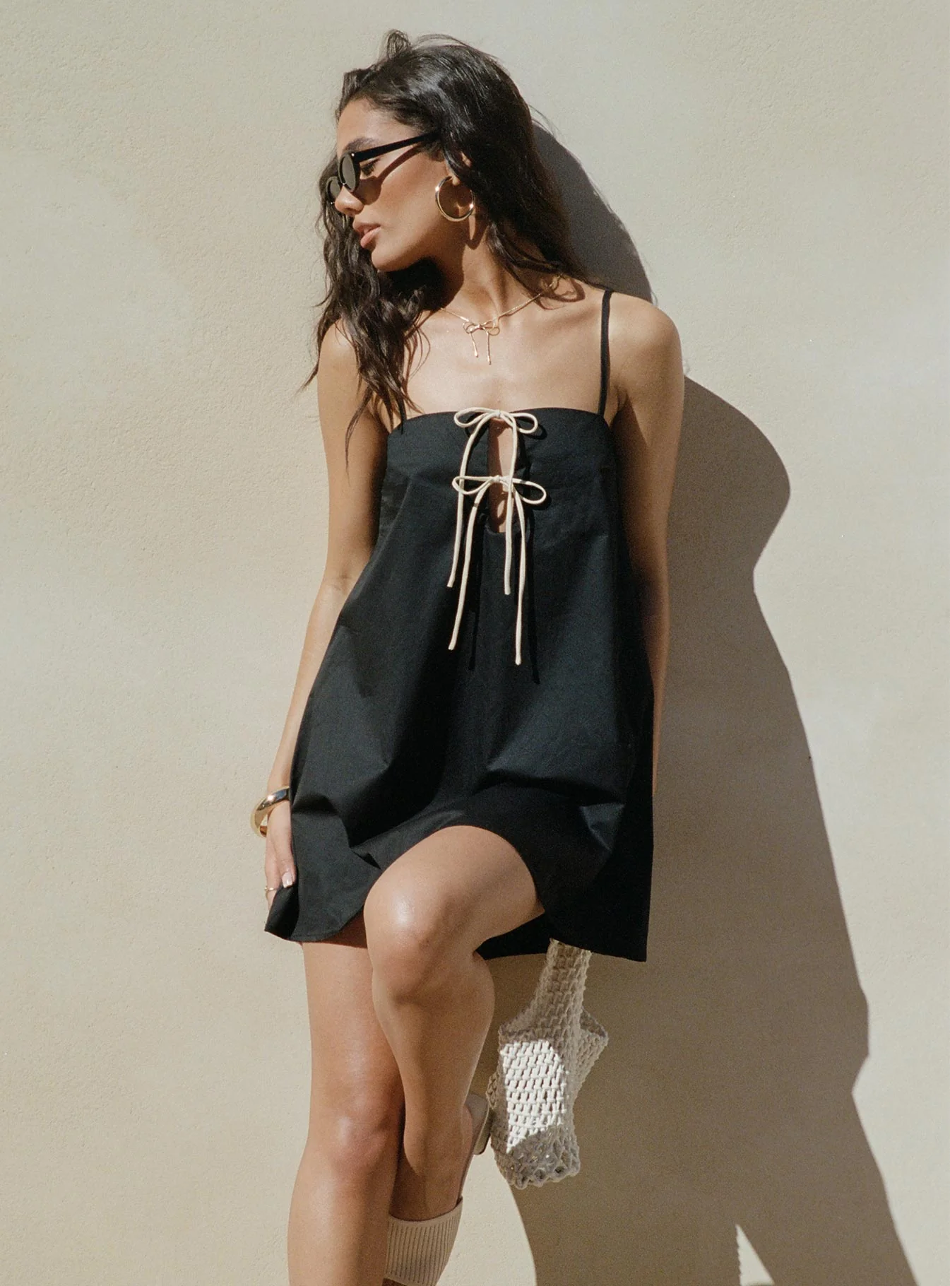 Belong Together Mini Dress Black Tall - Image 3