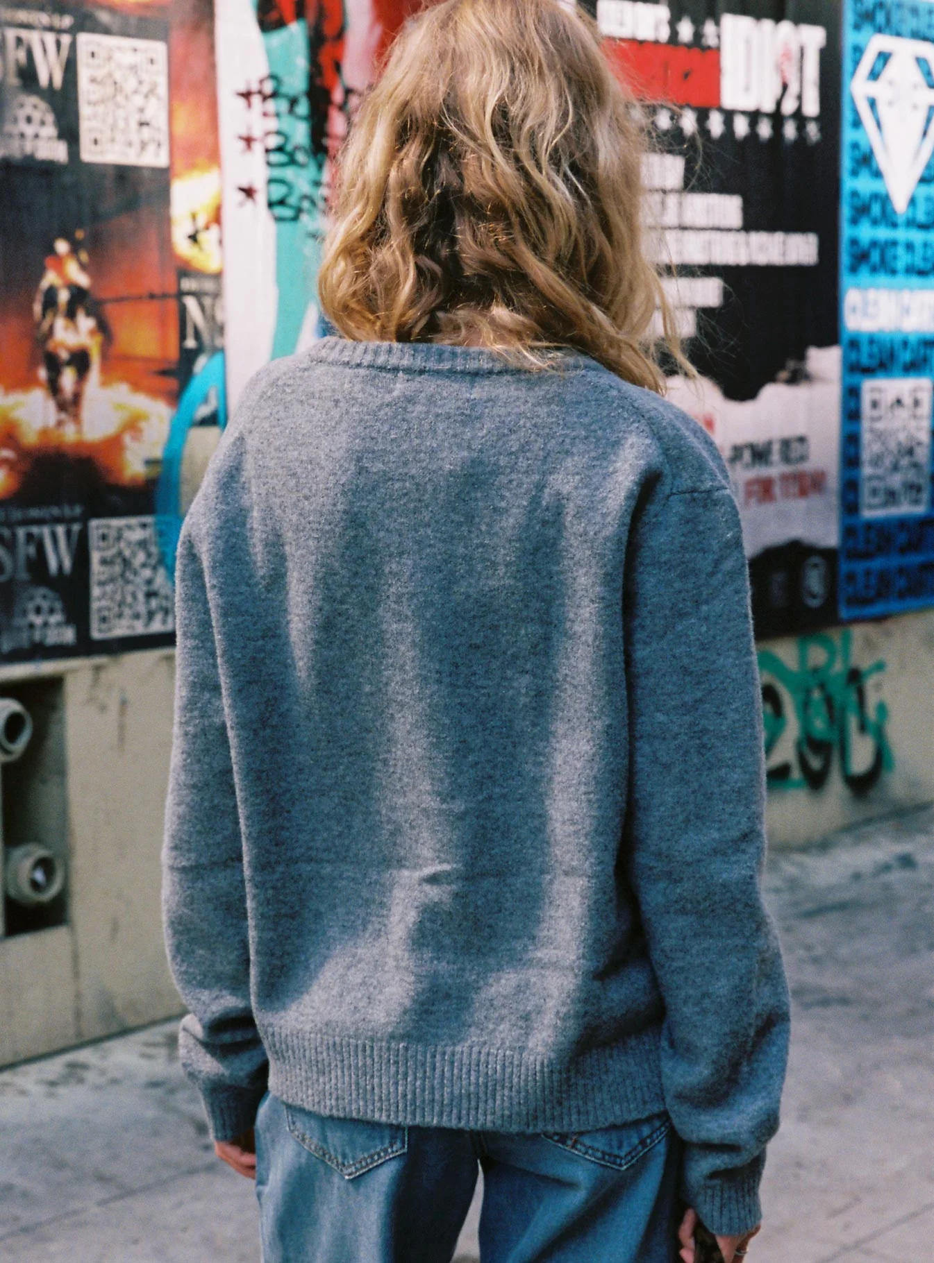 Better Than Fiction Cardigan Grey - Image 3