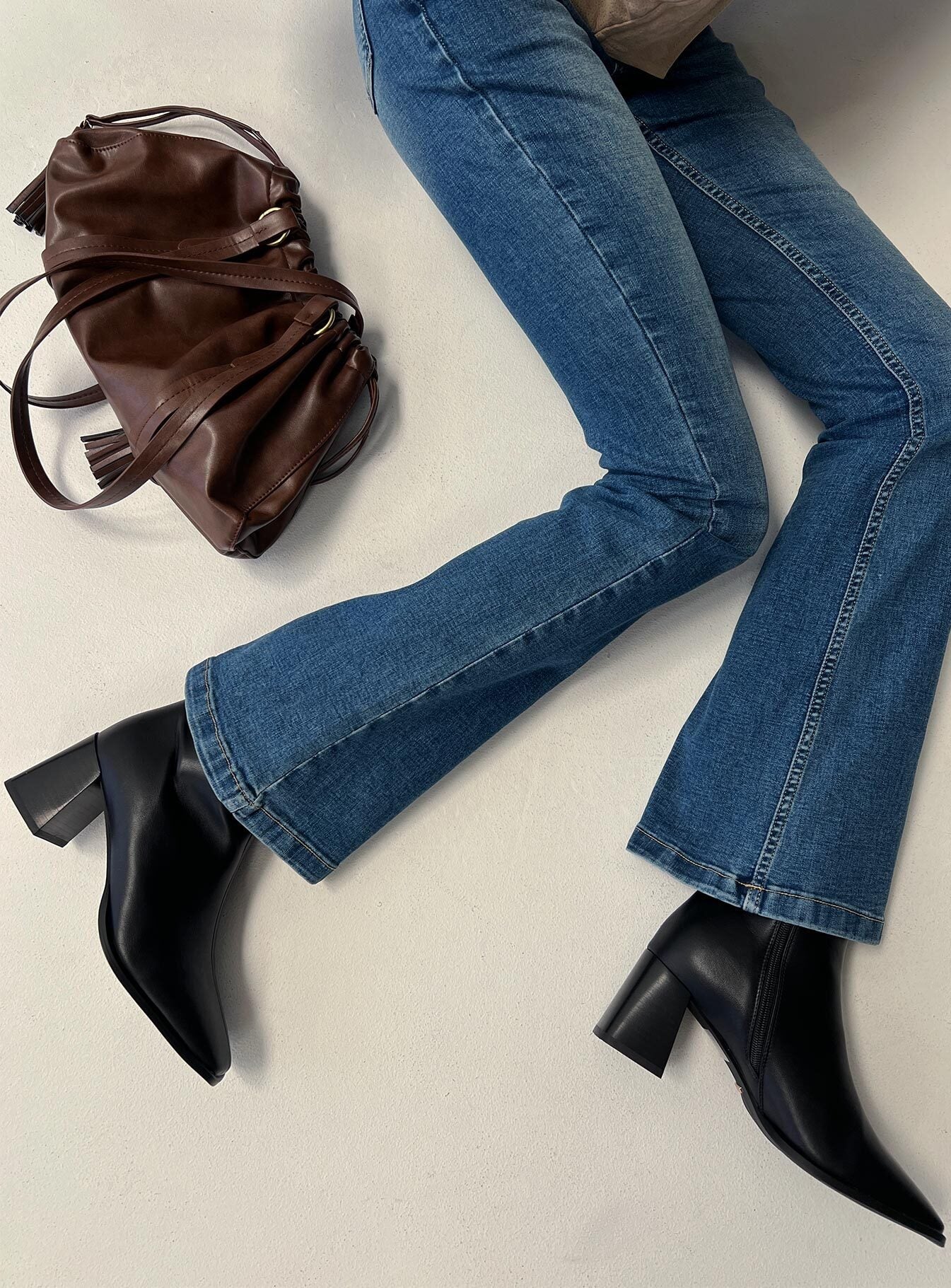 Billini Alania Square Toe Boots Black - Image 5