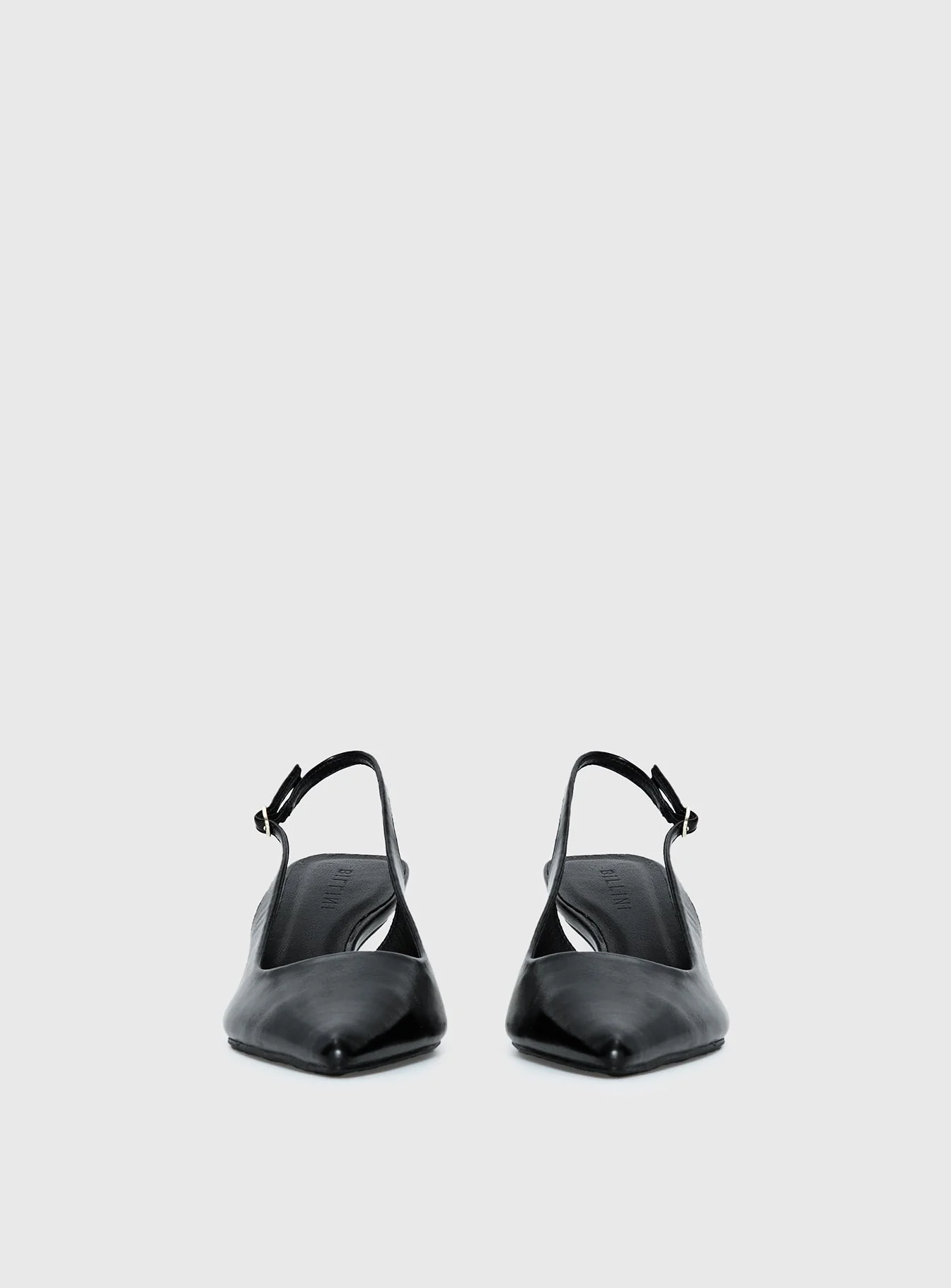 Billini Anaya Pointed Toe Heels Black / Gold - Image 3